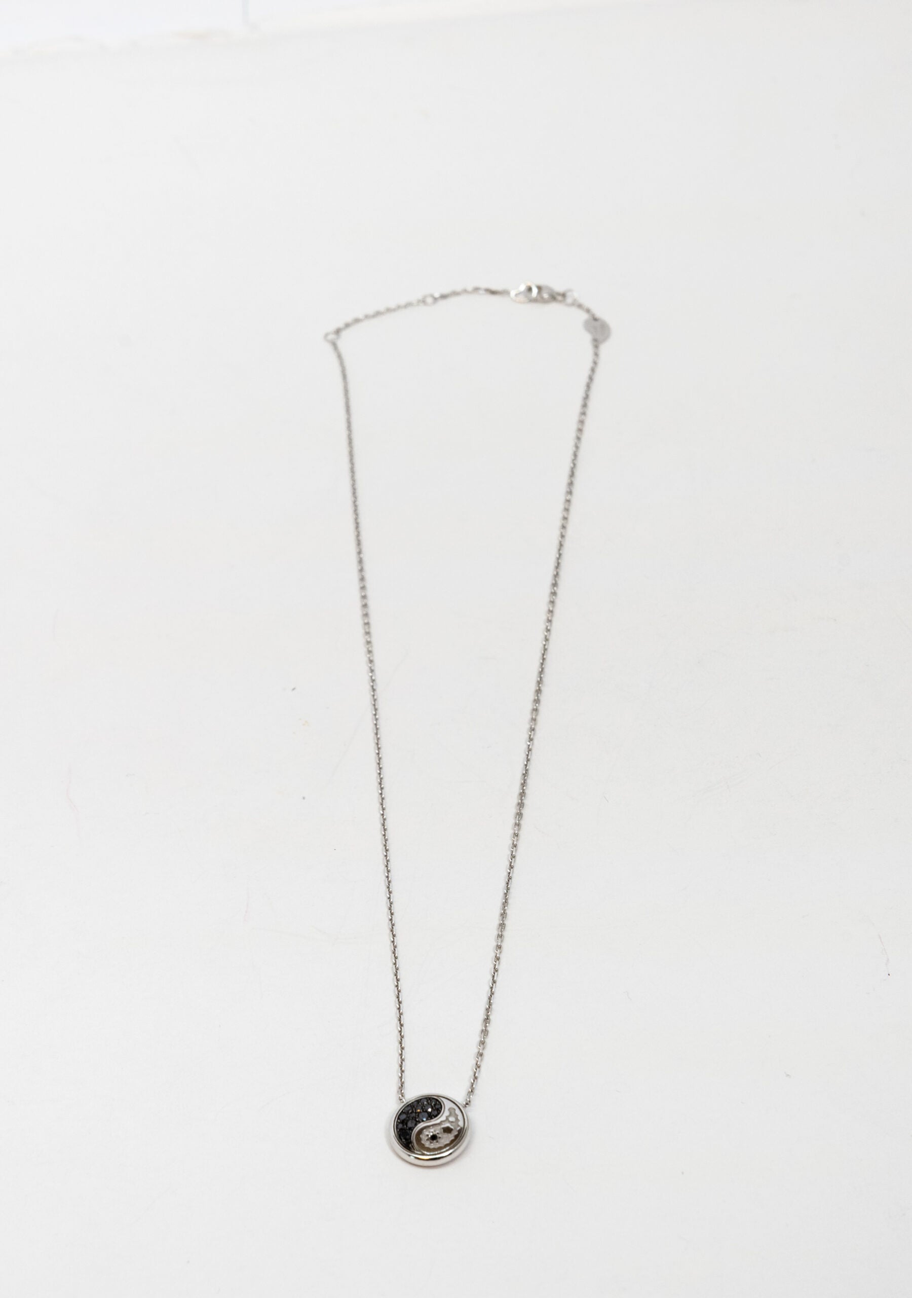 Carrera Y Carrera Aqua Reversible XS 18K White Gold & Diamonds Pendant - Premium Luxury Product