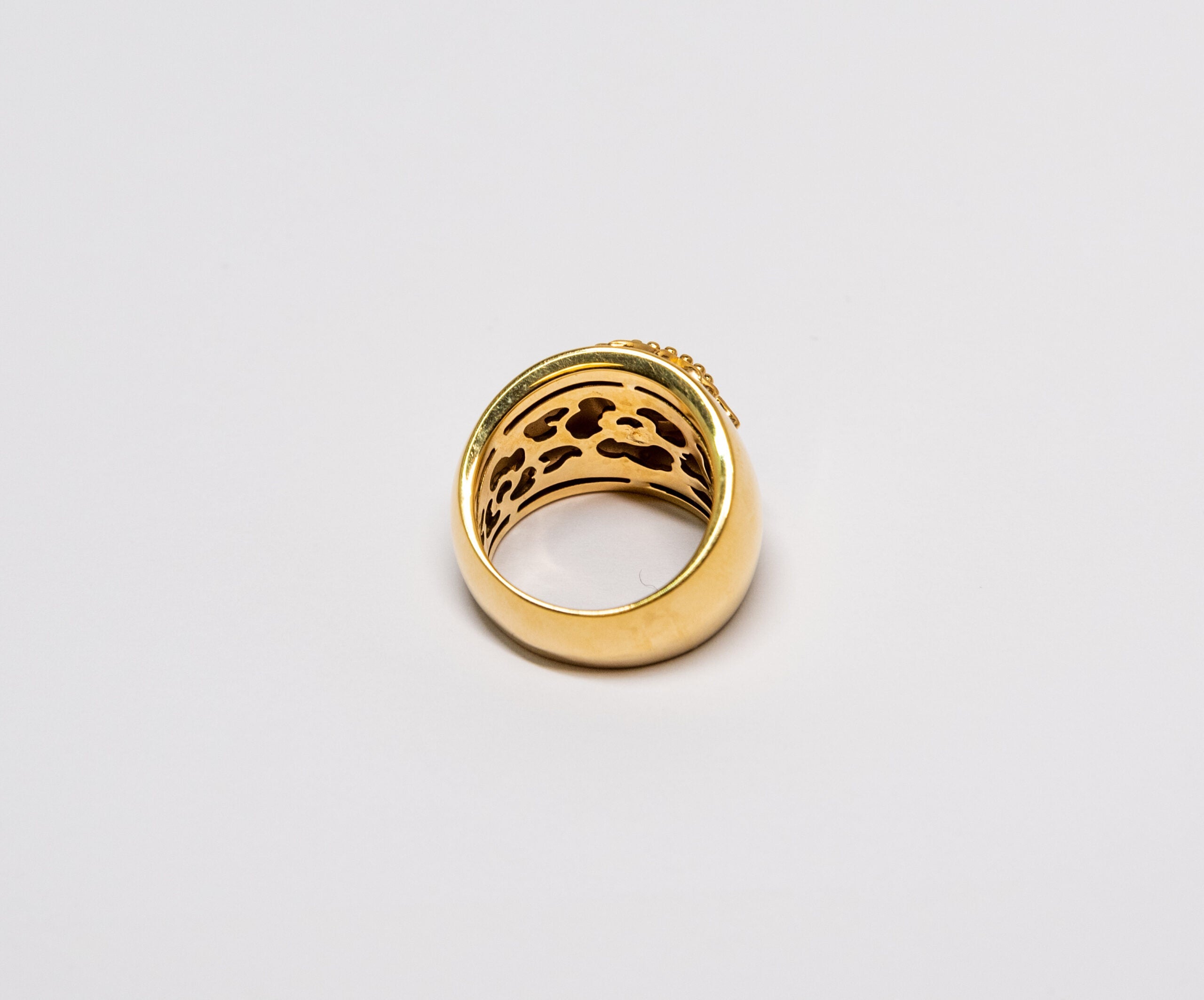 Carrera Y Carrera Sol Y Somb 18K Yellow Gold and Diamonds Ring - Premium Luxury Product