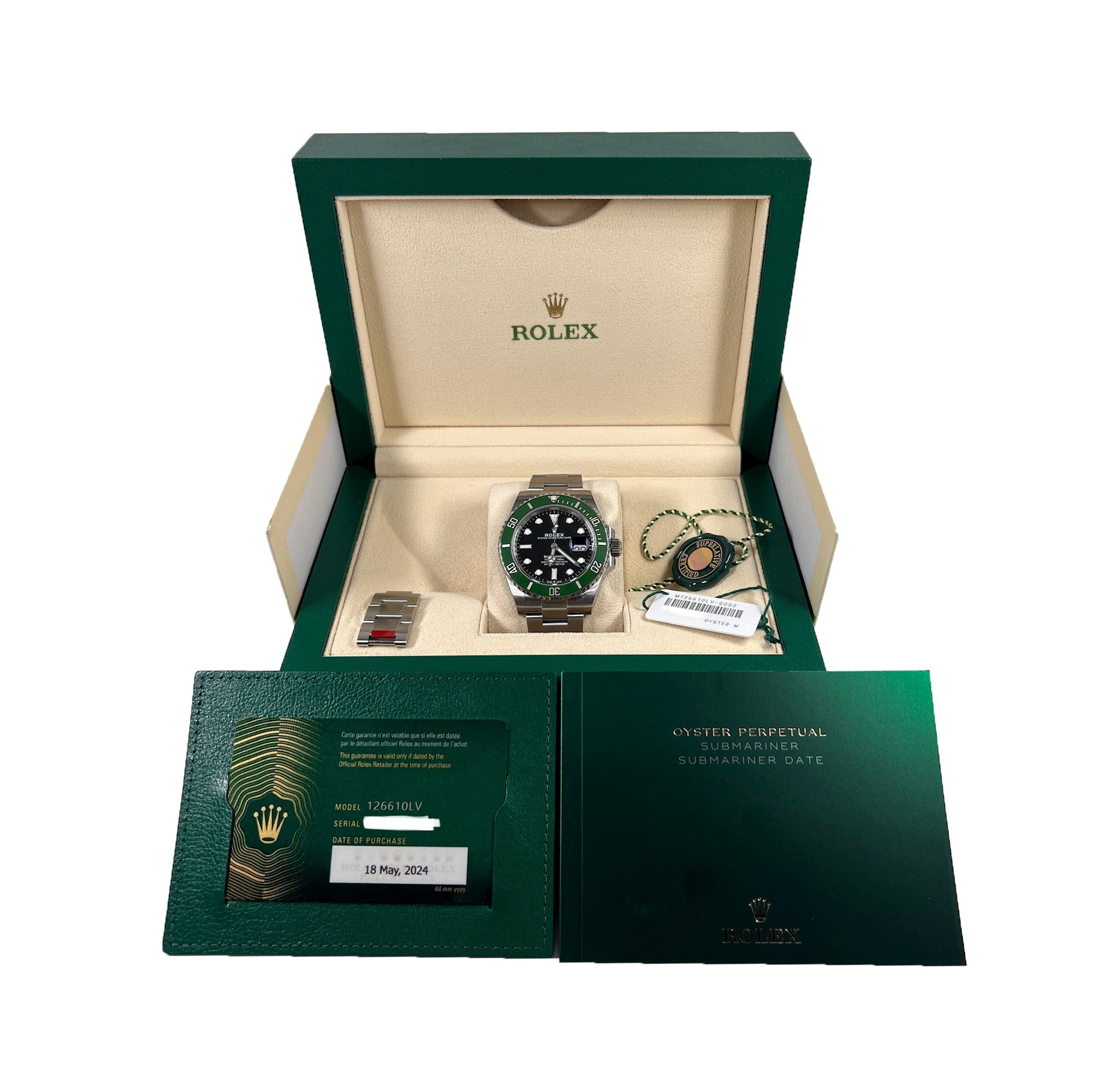 Rolex Submariner Stainless Steel Men's Watch