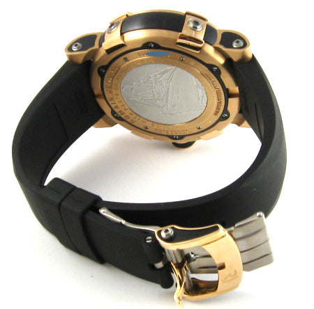 Romain Jerome Titanic DNA 18K Rose Gold Mens Watch