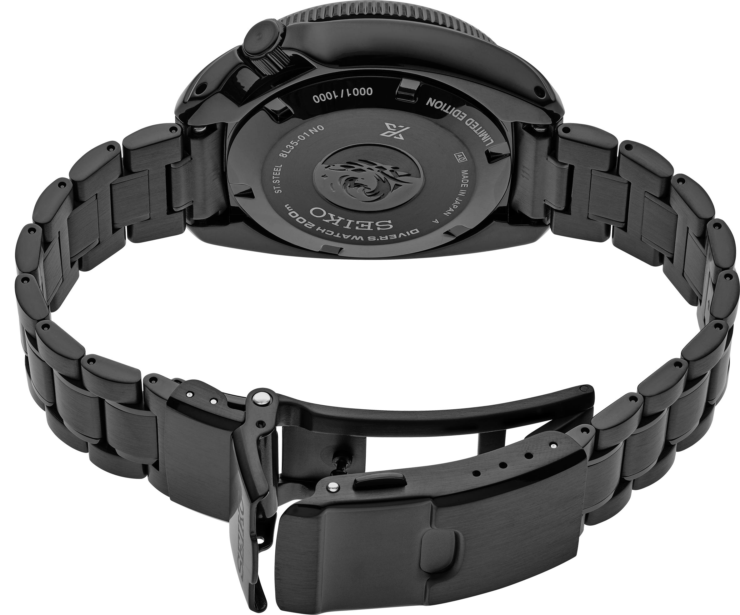 PROSPEX 1970 DIVER'S MODERN RE-INTERPRETATION BLACK SERIES LIMITED EDITION SLA061