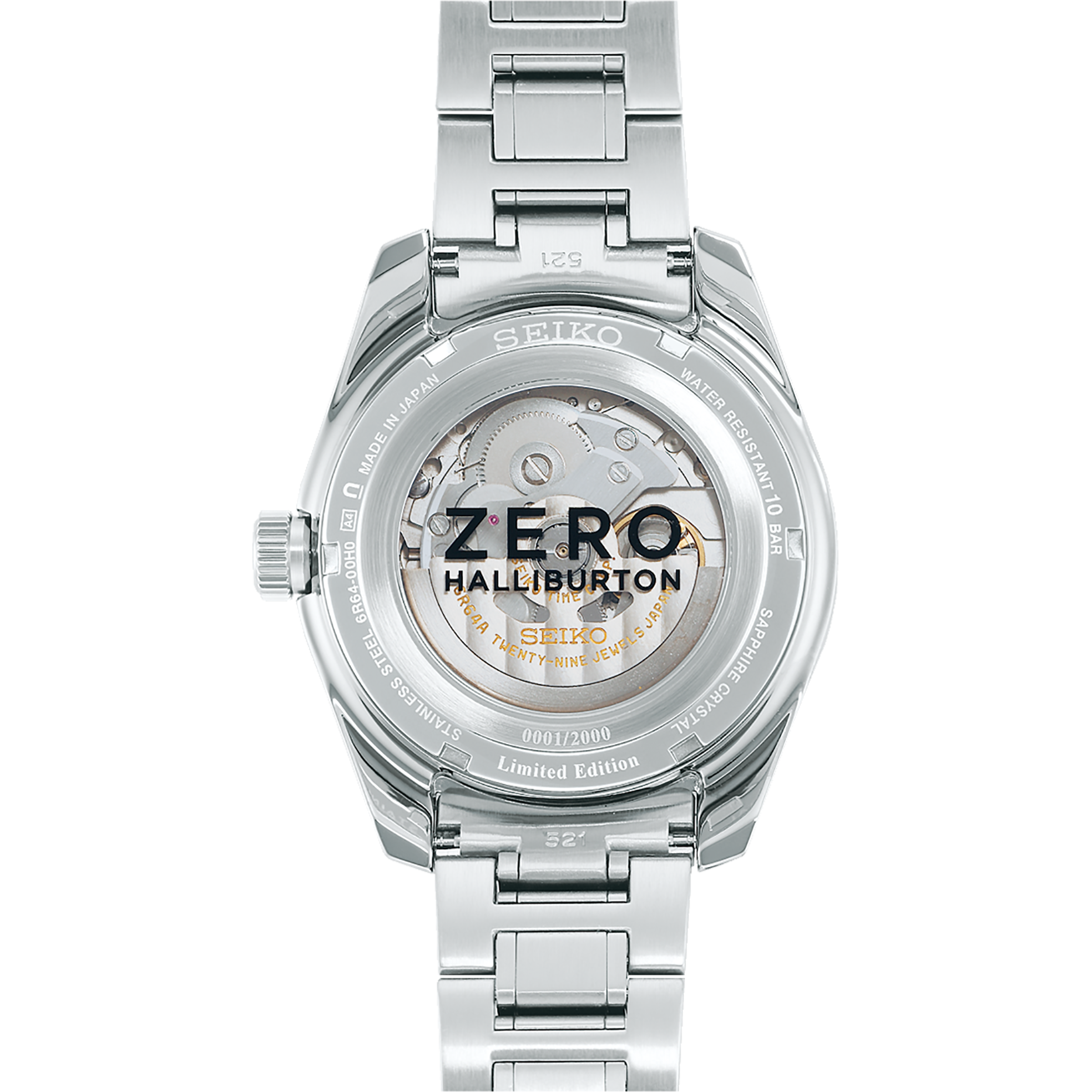 PRESAGE SHARP-EDGED SERIES ZERO HALLIBURTON LIMITED EDITION SPB269