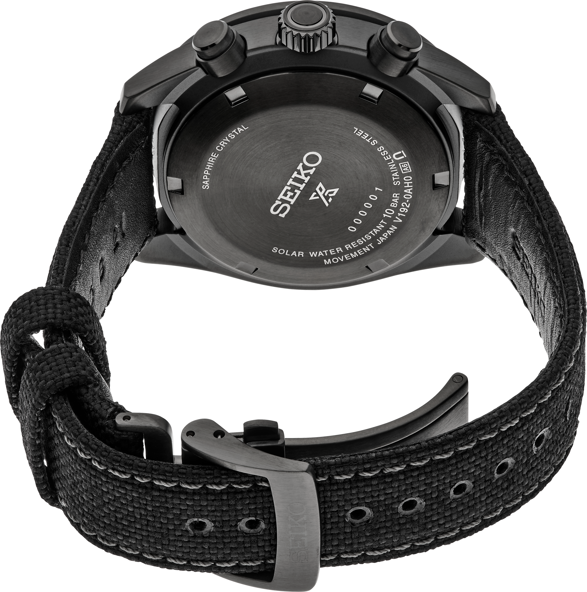 Prospex Black Series Speedtimer Solar Chorongraph SSC923