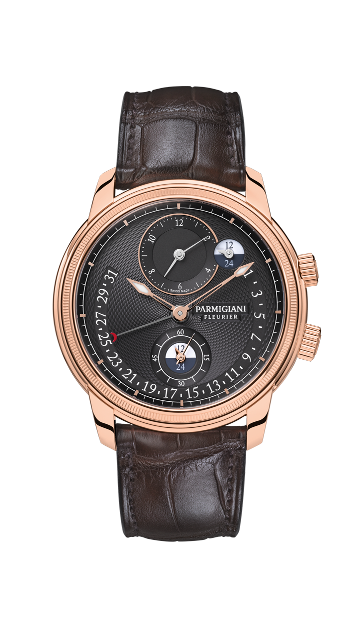 Parmigiani Fleurier Toric Hemispheres Retrograde Rose Gold Men`s Watch
