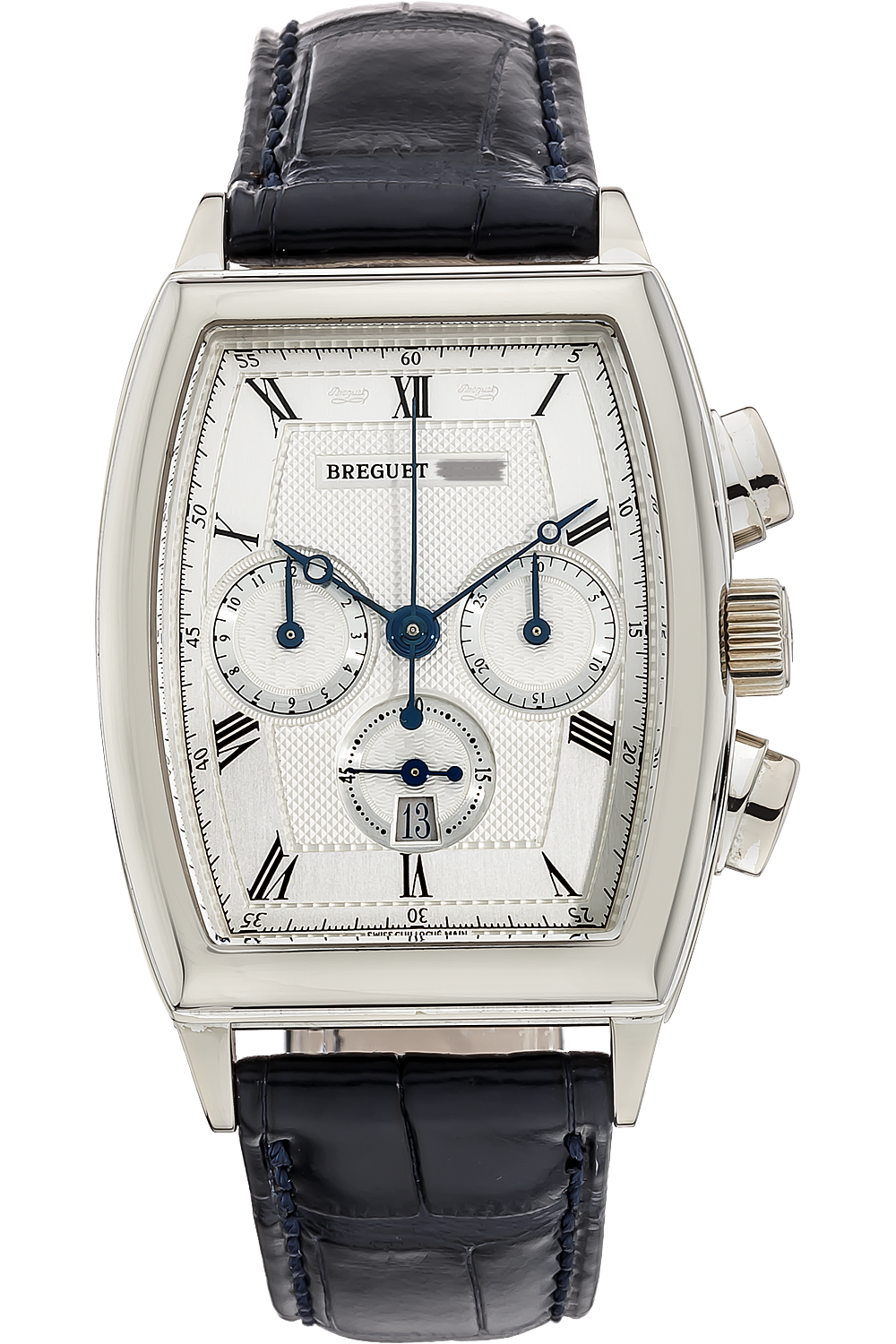 Breguet Heritage Chronograph 18K White Gold Men's Watch - Premium Luxury Product