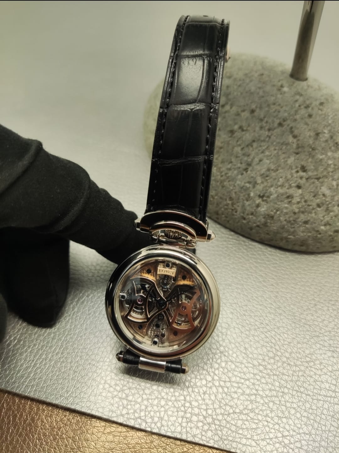 Bovet Amadeo Fleurier Butterfly Tourbillon 18K White Gold Unisex Watch - Premium Luxury Product