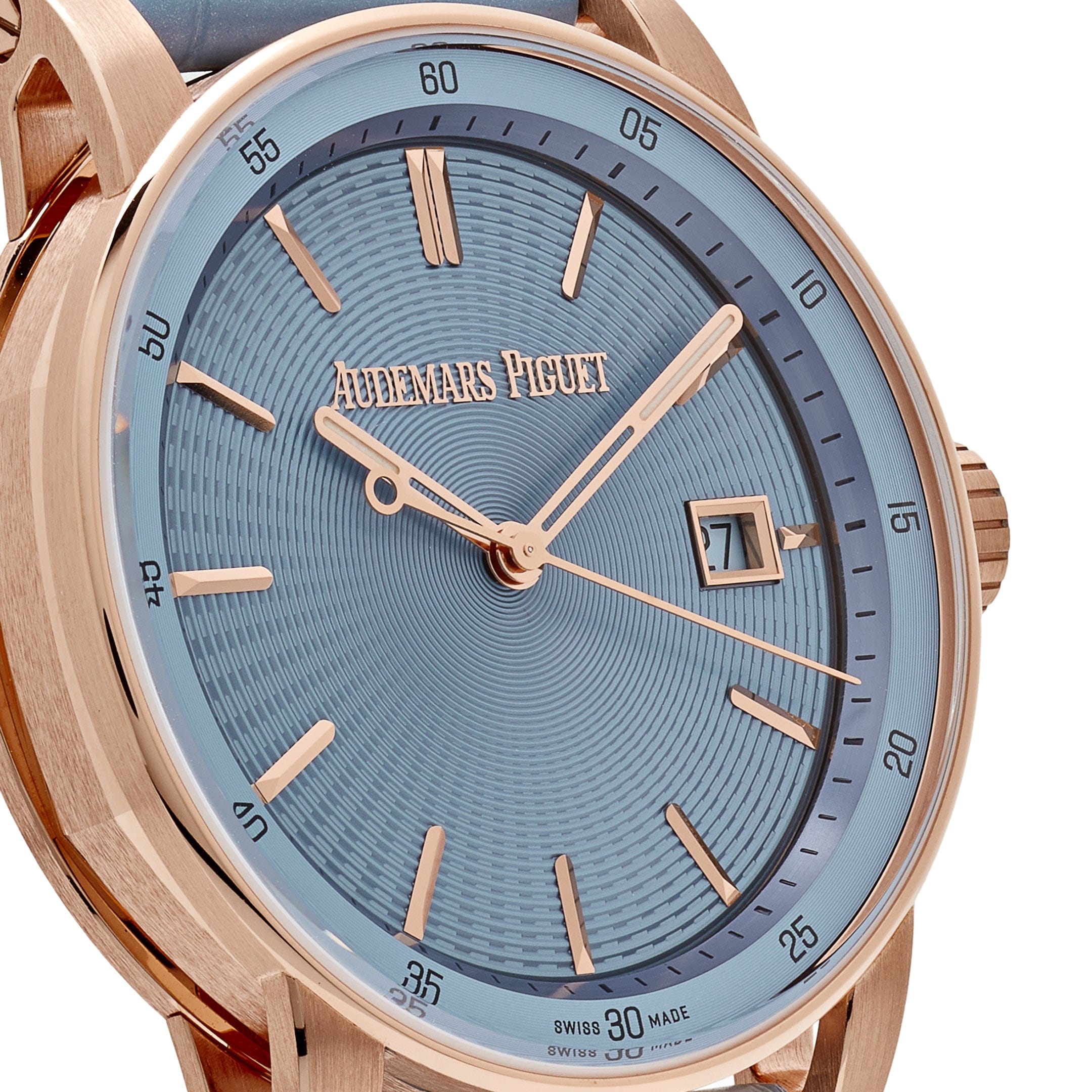 Audemars Piguet 77410OR.OO.A344CR.01 CODE 11.59 Rose Gold Blue Dial (2024) - Premium Luxury Product