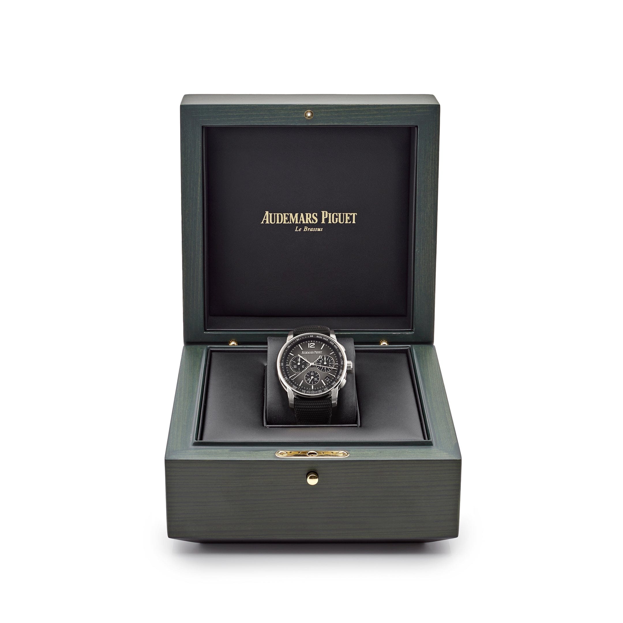 Audemars Piguet Code 11.59 26393NB.OO.A002KB.01 Selfwinding Chronograph Black Ceramic White Gold Grey Dial - Premium Luxury Product
