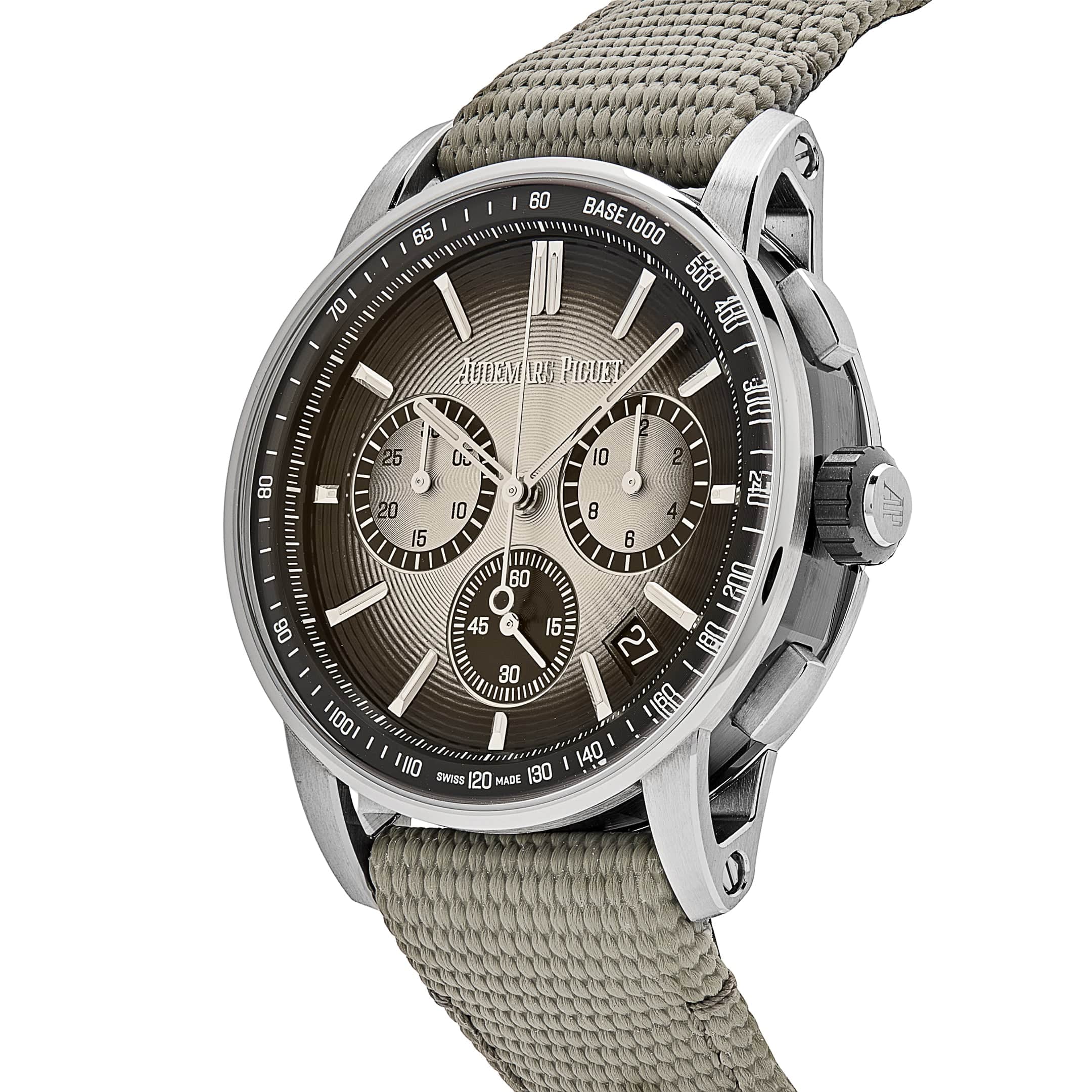 Audemars Piguet Code 11.59 Selfwinding Chronograph 26393QT.OO.A064KB.01 Black Ceramic Stainless Steel Beige Dial - Premium Luxury Product