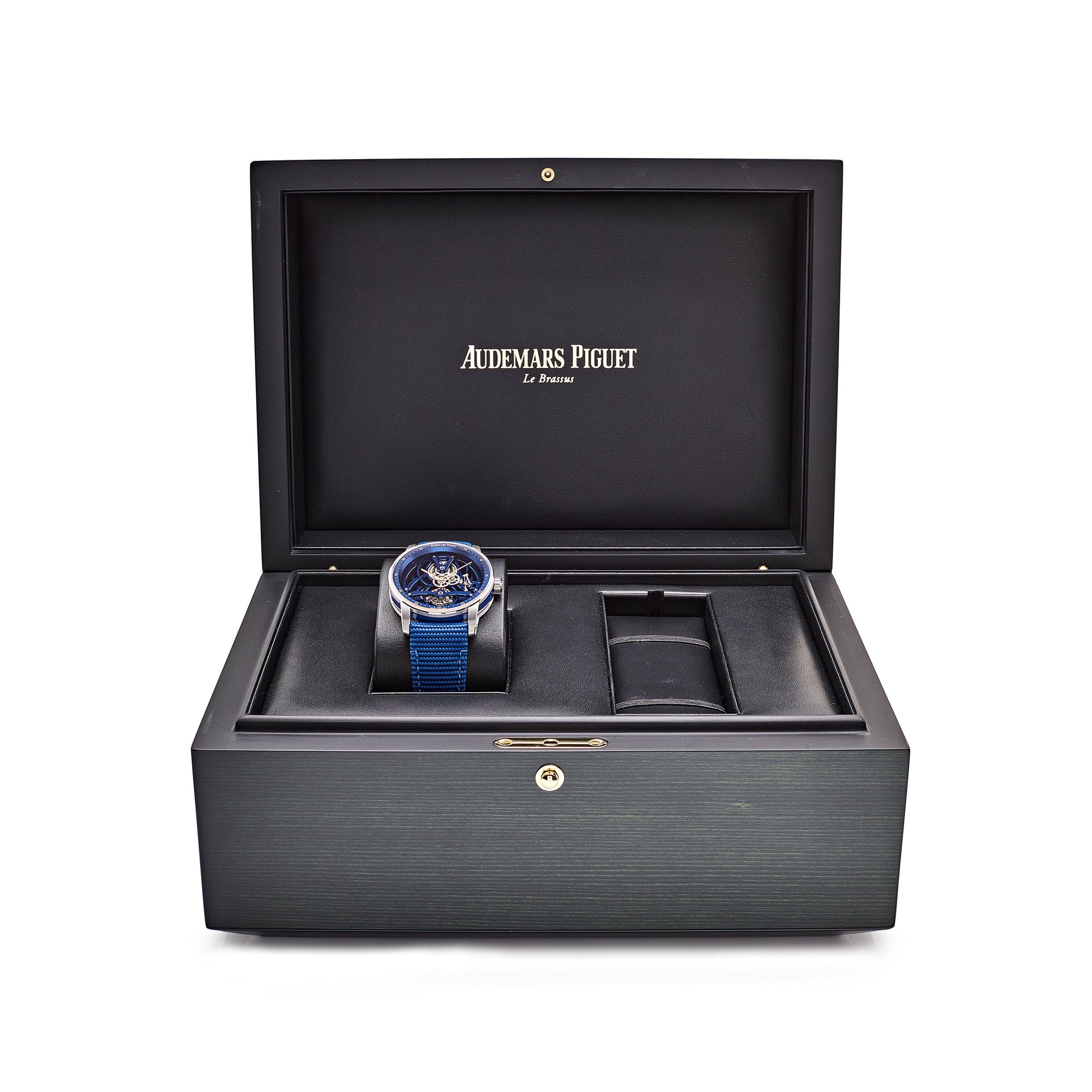 Audemars Piguet Code 11.59 Tourbillon Openworked 26600NB.OO.D346KB.01 White Gold Blue Ceramic Limited Edition - Premium Luxury Product