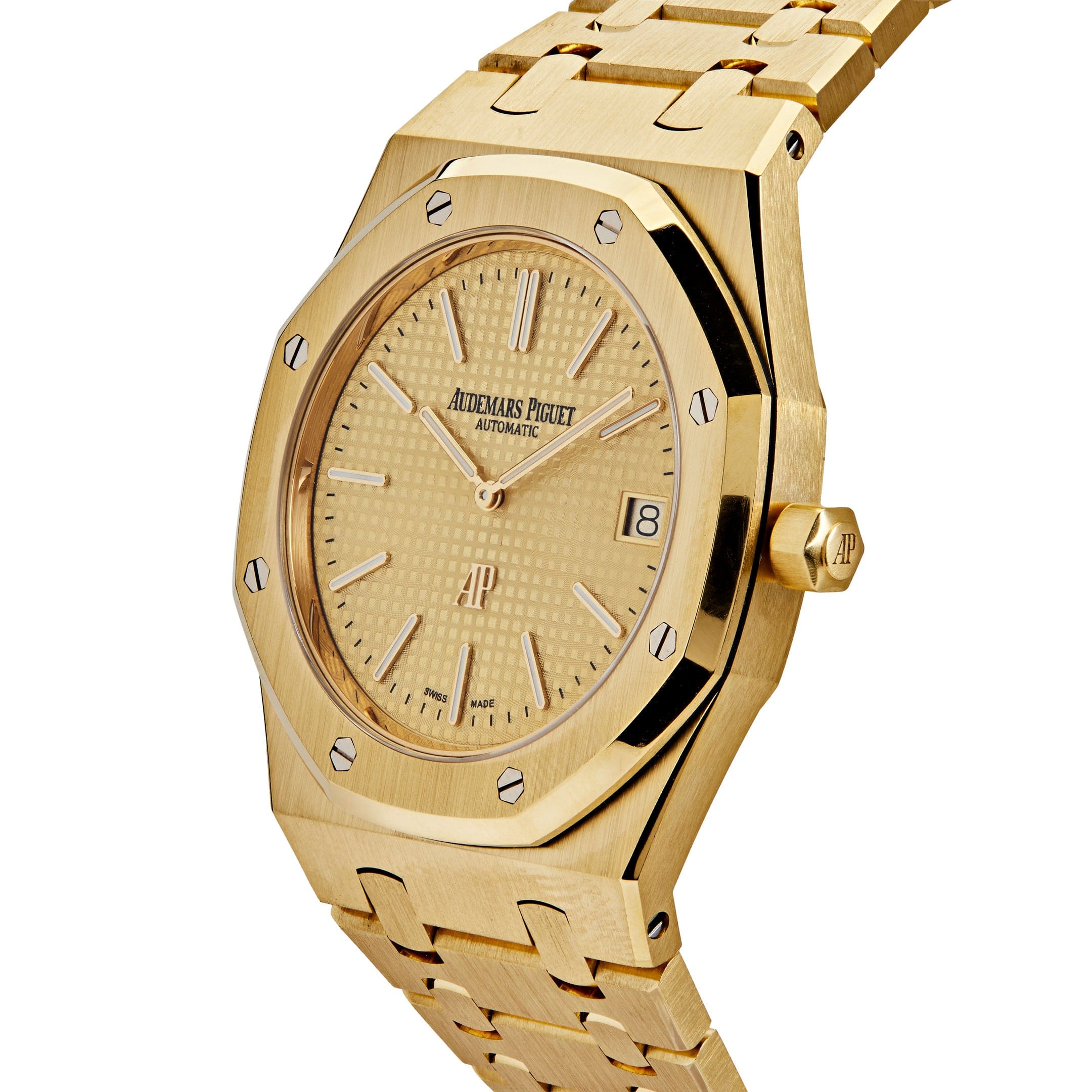 Audemars Piguet Royal Oak 15202BA.OO.1240BA.02 'Jumbo' '40th Anniversary' Extra-Thin Yellow Gold - Premium Luxury Product