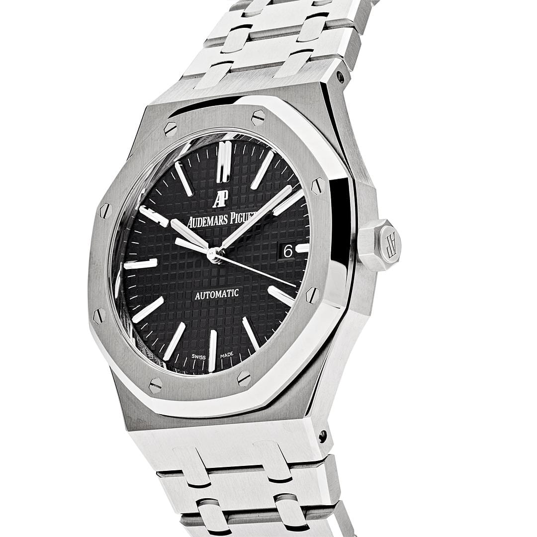 Audemars Piguet Royal Oak 15400ST.OO.1220ST.01 Stainless Steel Black Dial - Premium Luxury Product