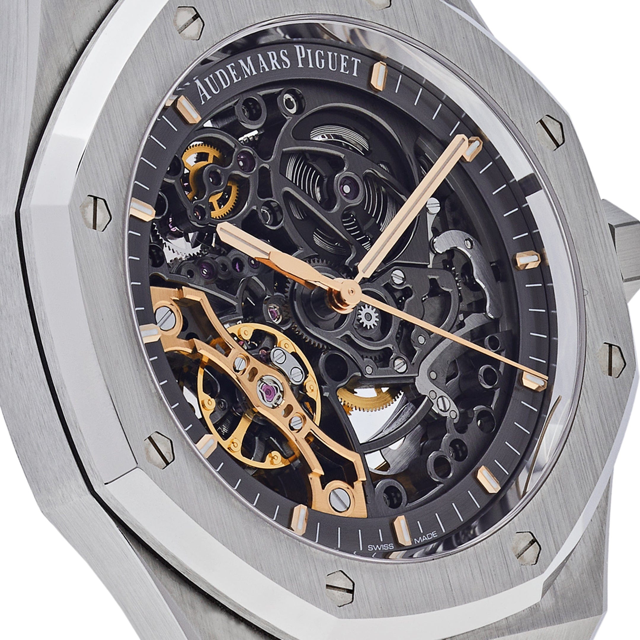Audemars Piguet Royal Oak 15407ST.OO.1220ST.01 Double Balance Wheel Openworked - Premium Luxury Product