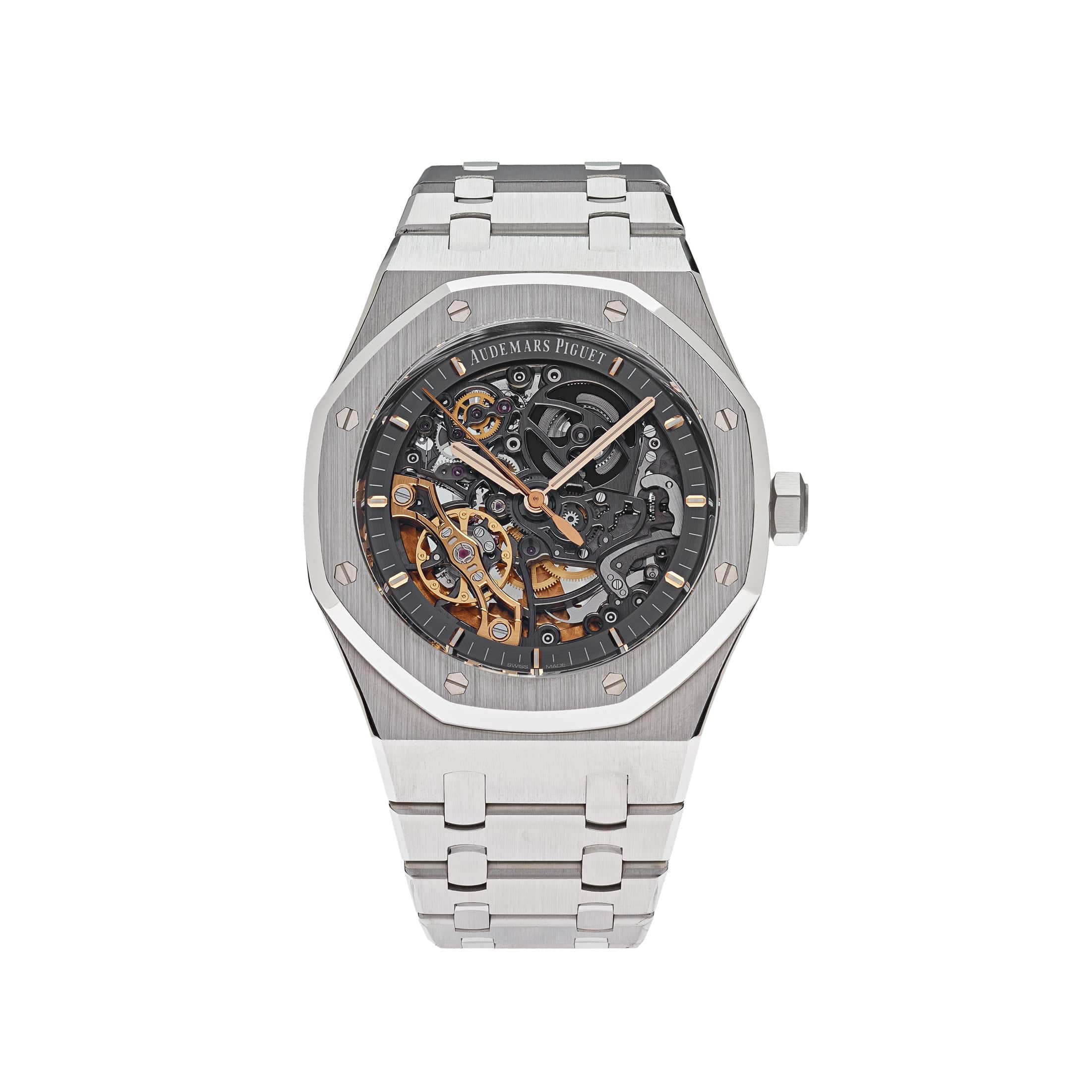 Audemars Piguet Royal Oak 15407ST.OO.1220ST.01 Double Balance Wheel Openworked - Premium Luxury Product