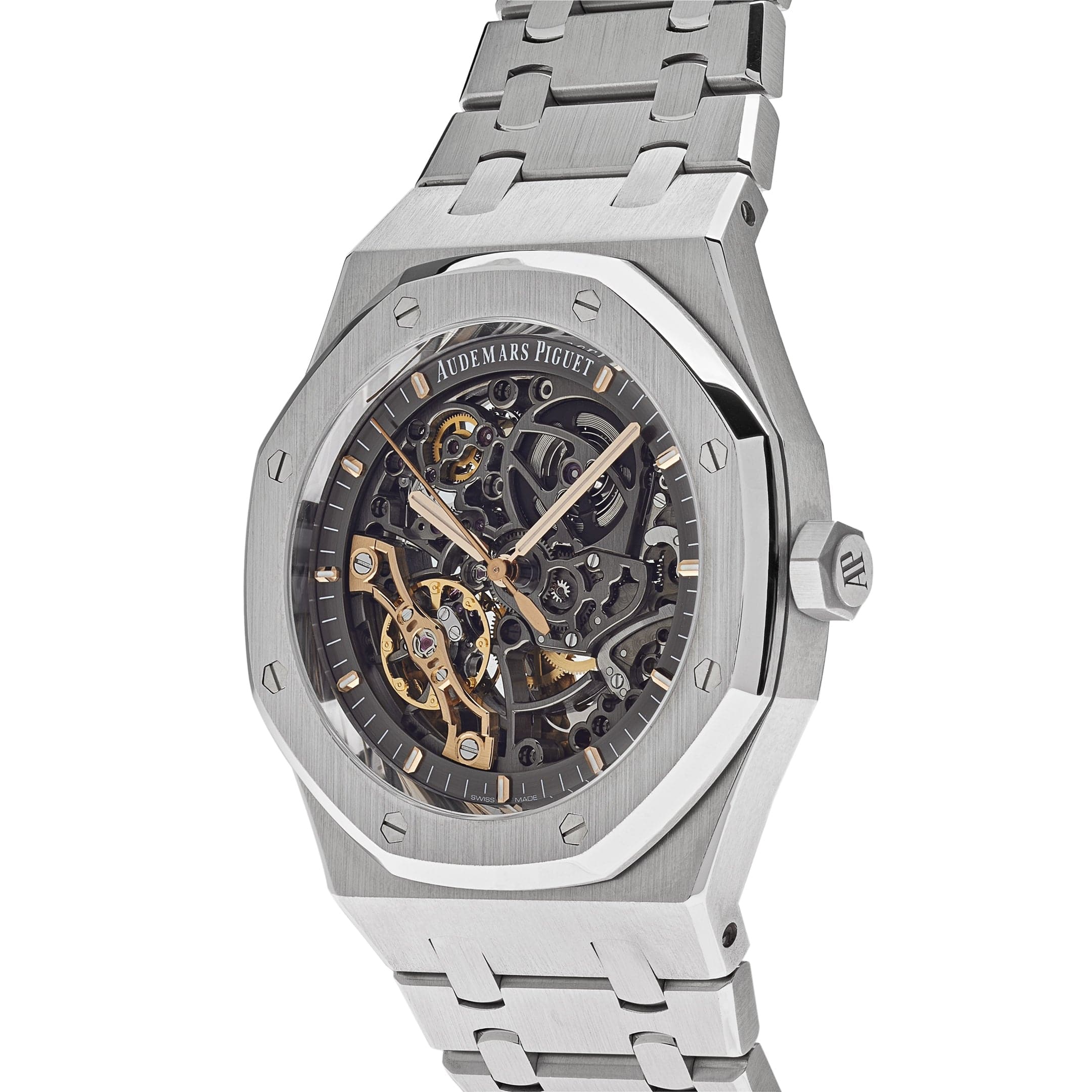 Audemars Piguet Royal Oak 15407ST.OO.1220ST.01 Double Balance Wheel Openworked - Premium Luxury Product