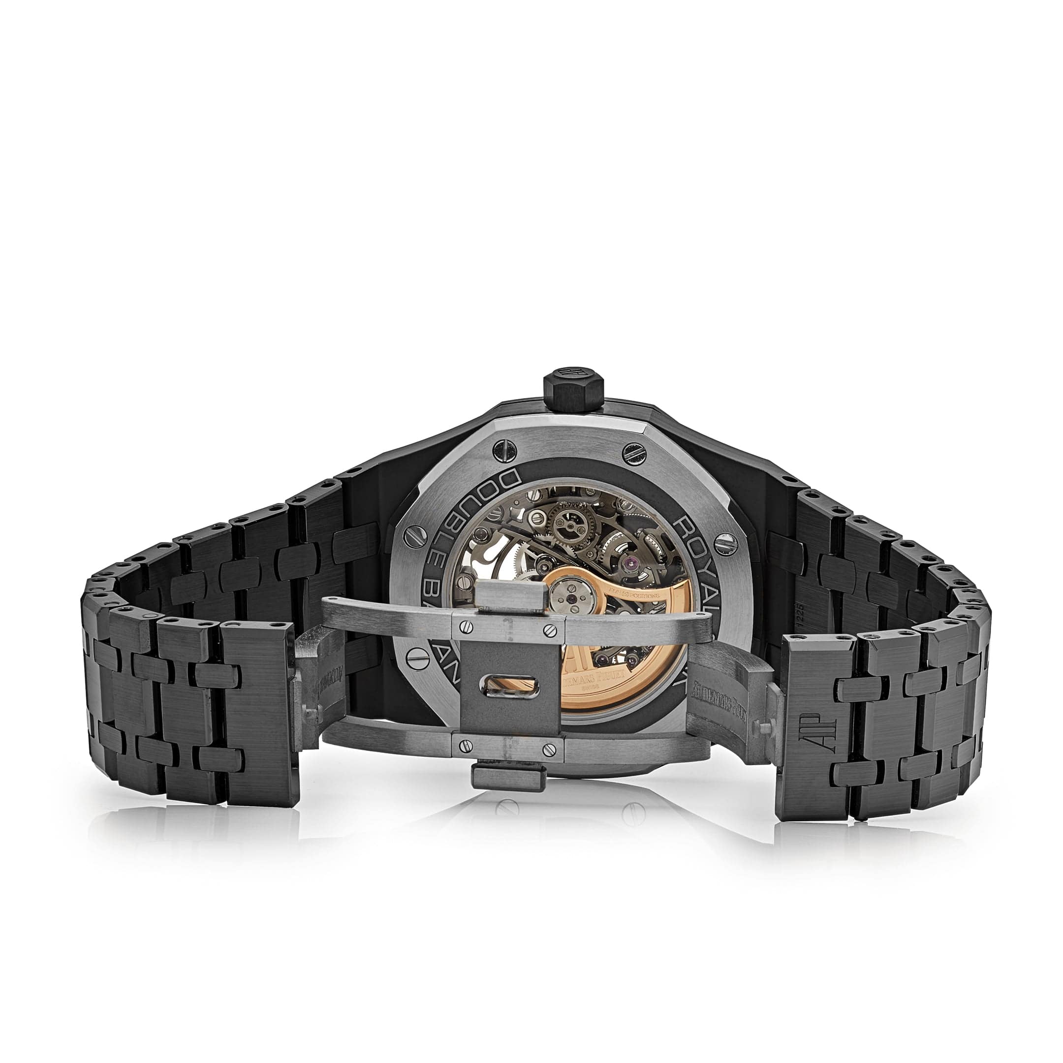 Audemars Piguet Royal Oak 15416CE.OO.1225CE.01 Double Balance Wheel Openworked Black Ceramic - Premium Luxury Product
