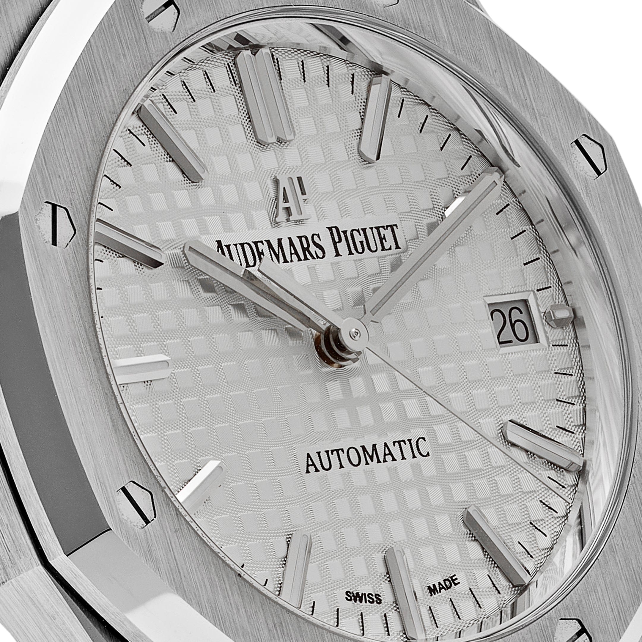 Audemars Piguet Royal Oak 15450ST.OO.1256ST.01.A Selfwinding Stainless Steel White Dial (2019) - Premium Luxury Product
