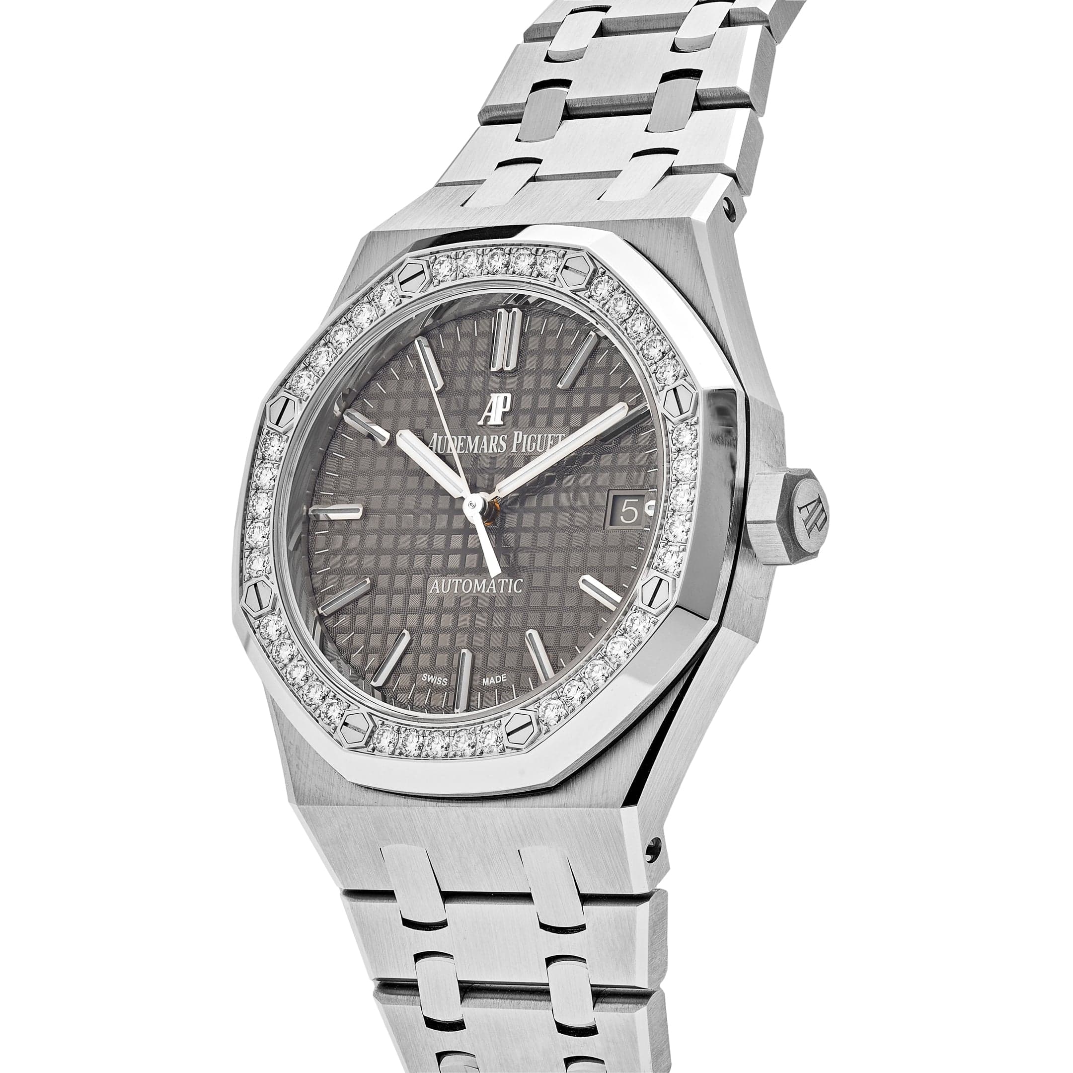 Audemars Piguet Royal Oak 15451ST.ZZ.1256ST.02 Selfwinding Stainless Steel Grey Dial - Premium Luxury Product