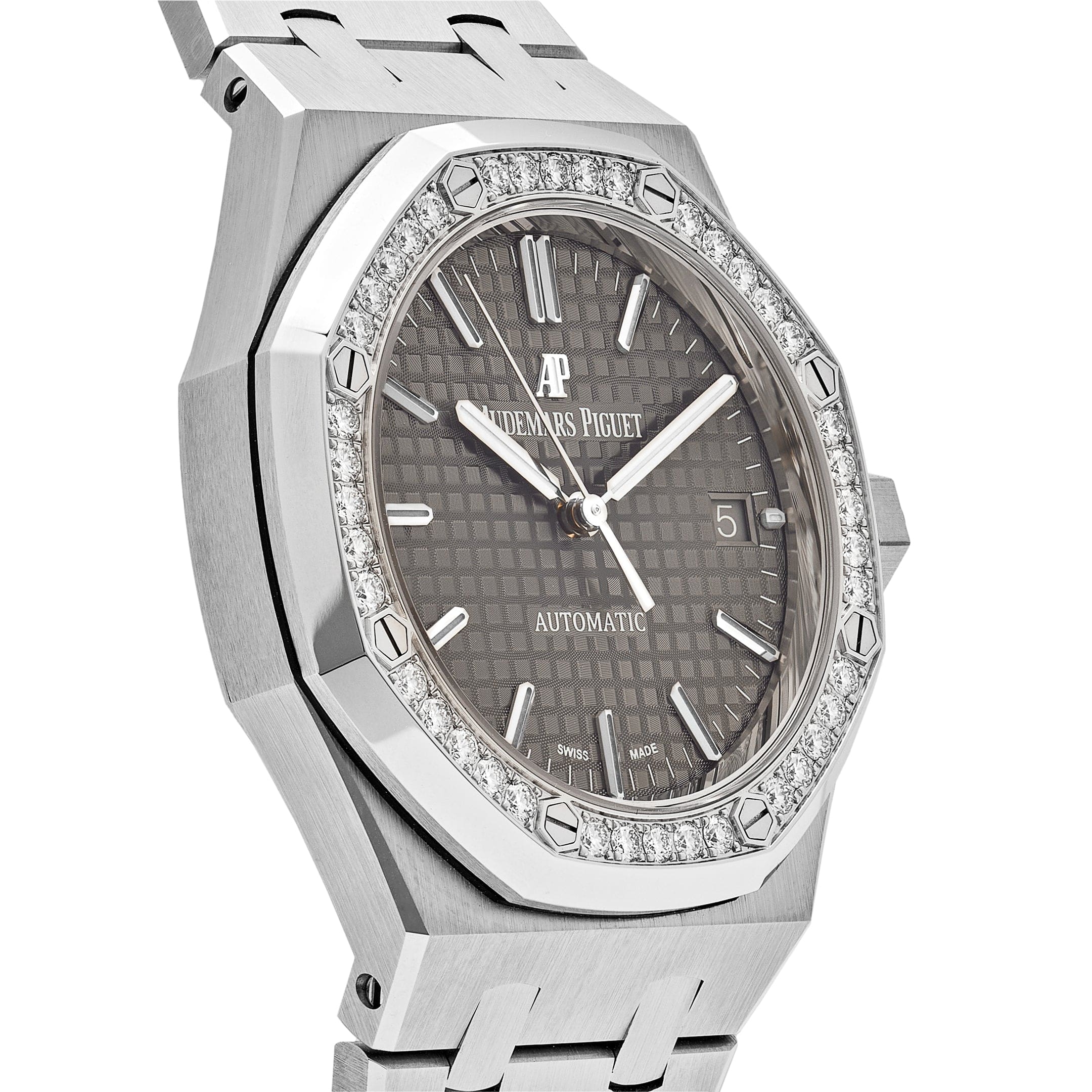 Audemars Piguet Royal Oak 15451ST.ZZ.1256ST.02 Selfwinding Stainless Steel Grey Dial - Premium Luxury Product