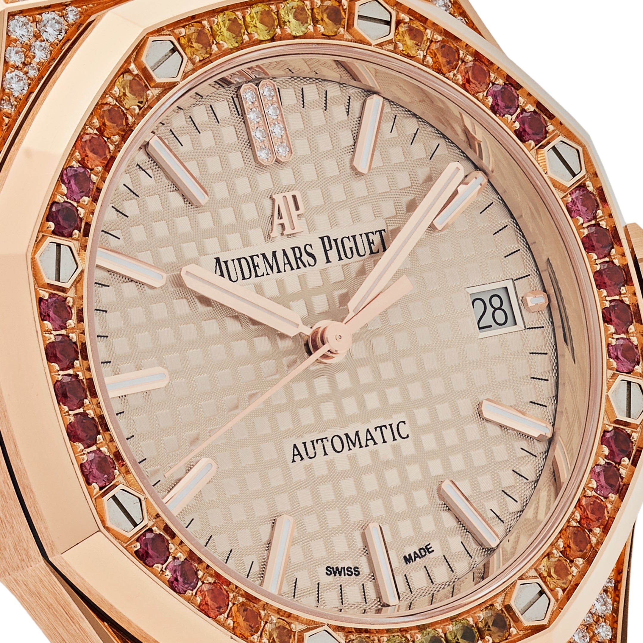Audemars Piguet Royal Oak 15452OR.ZY.D038VE.01 Rose Gold and Diamonds (2021) - Premium Luxury Product