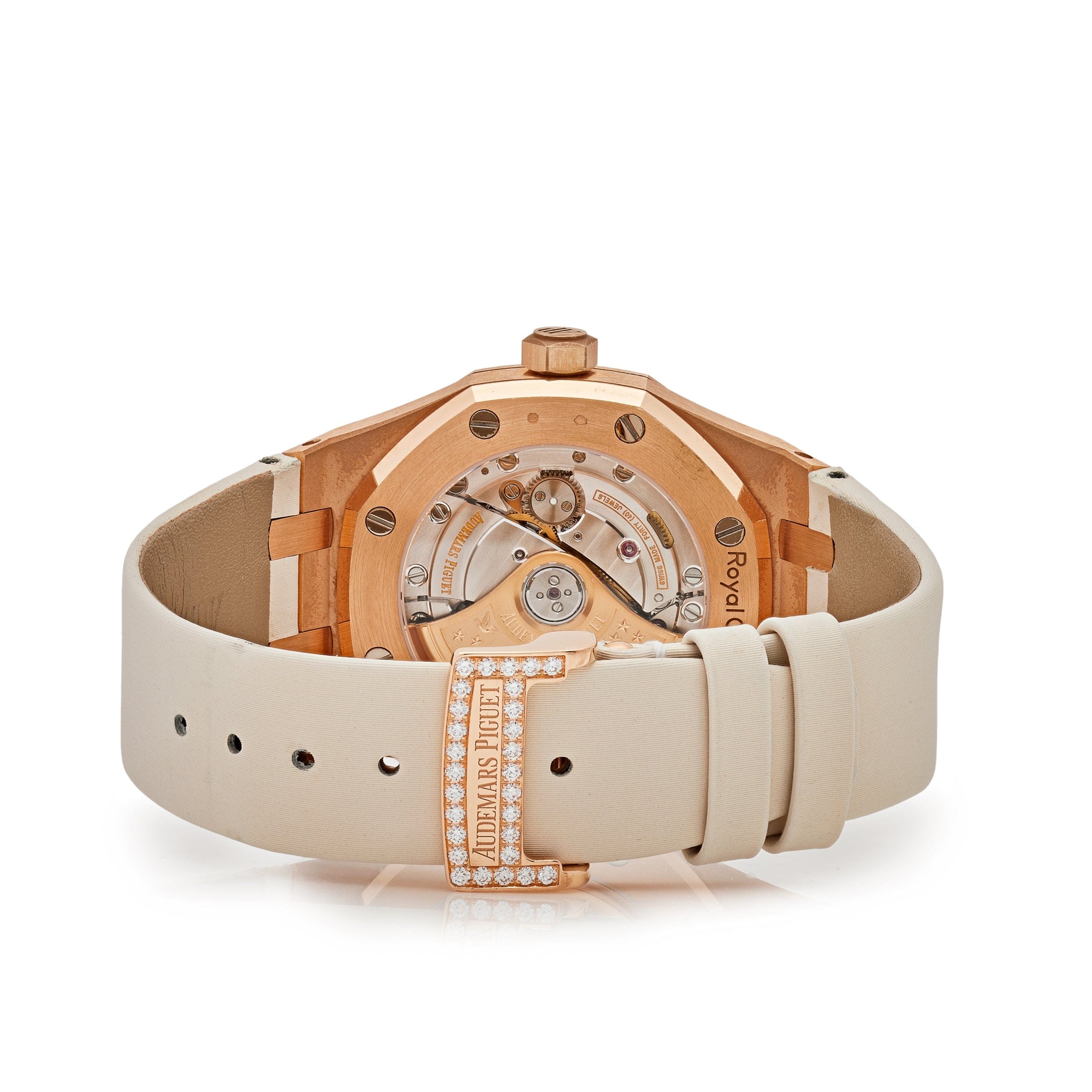 Audemars Piguet Royal Oak 15452OR.ZY.D038VE.01 Rose Gold and Diamonds (2021) - Premium Luxury Product