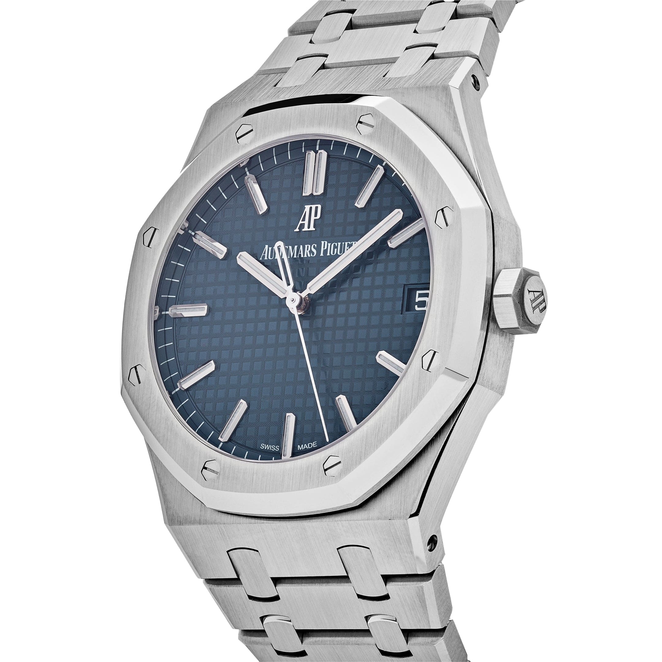 Audemars Piguet Royal Oak 15500ST.OO.1220ST.01 Selfwinding Stainless Steel Blue Dial - Premium Luxury Product