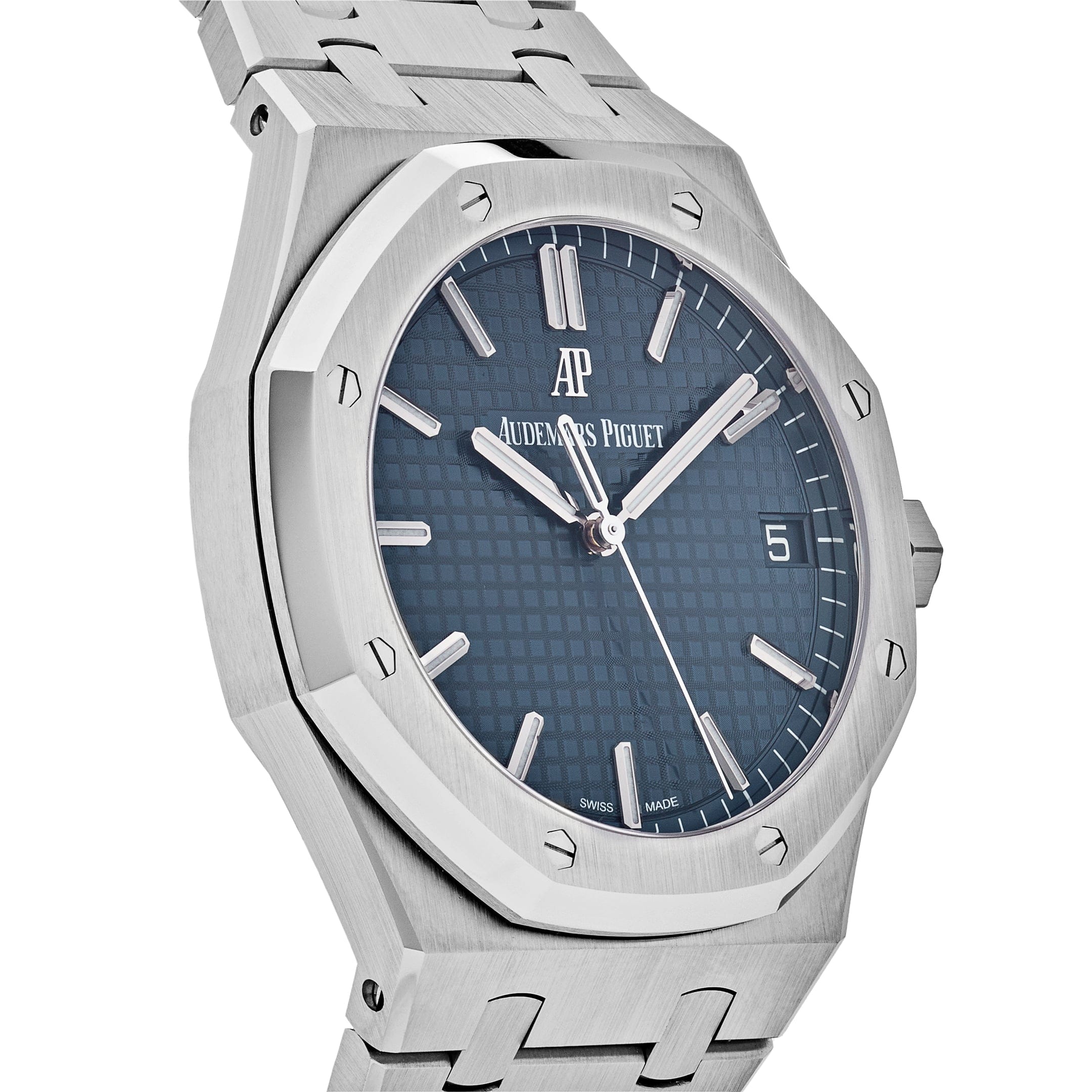 Audemars Piguet Royal Oak 15500ST.OO.1220ST.01 Selfwinding Stainless Steel Blue Dial - Premium Luxury Product