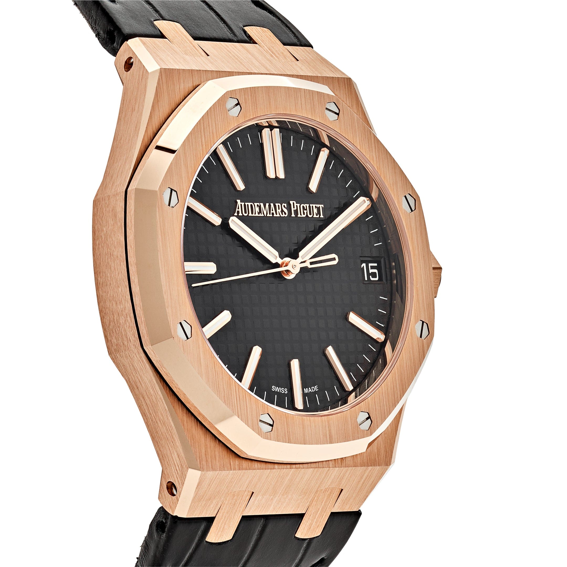 Audemars Piguet Royal Oak 15510OR.OO.D002CR.02 Rose Gold Black Dial - Premium Luxury Product
