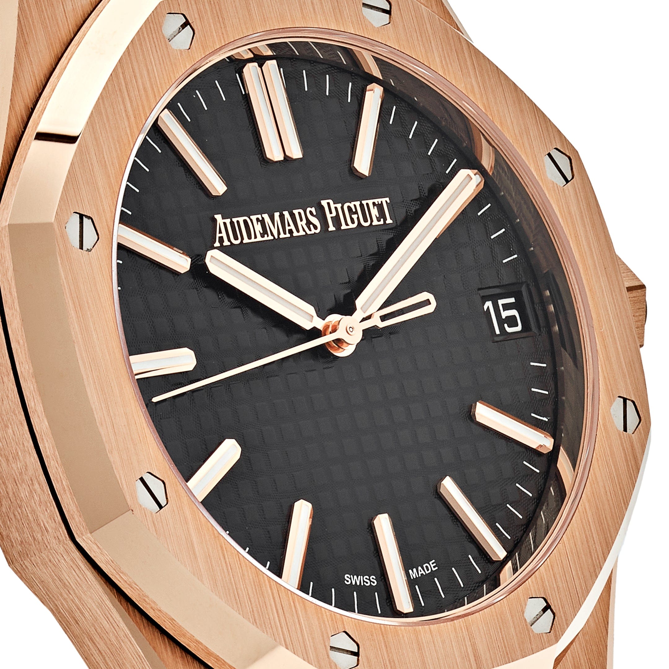 Audemars Piguet Royal Oak 15510OR.OO.D002CR.02 Rose Gold Black Dial - Premium Luxury Product