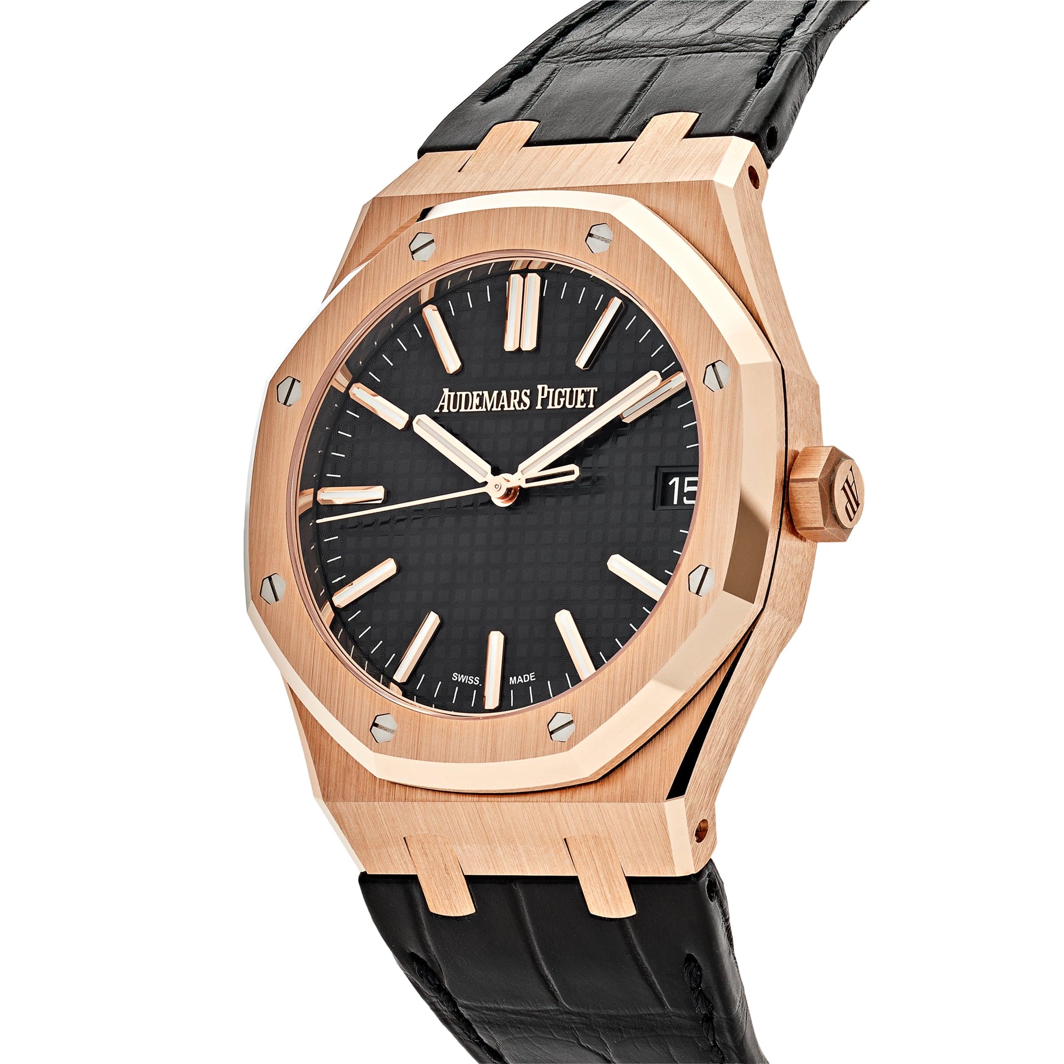 Audemars Piguet Royal Oak 15510OR.OO.D002CR.02 Rose Gold Black Dial - Premium Luxury Product
