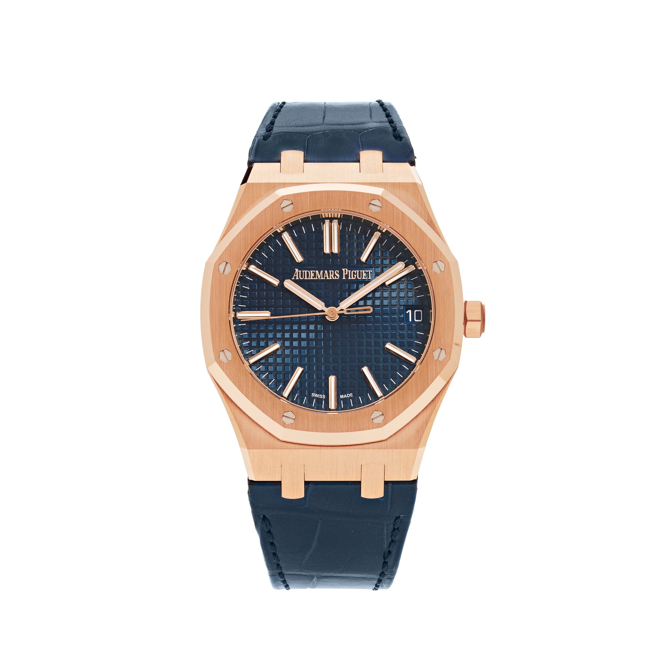 Audemars Piguet Royal Oak 15510OR.OO.D315CR.02 Selfwinding Rose Gold Blue Dial (2023) - Premium Luxury Product