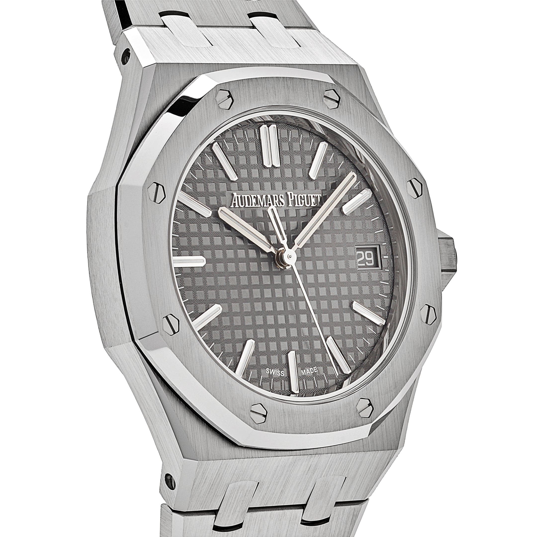 Audemars Piguet Royal Oak  15550ST.OO.1356ST.07 Selfwinding Stainless Steel Grey Dial - Premium Luxury Product