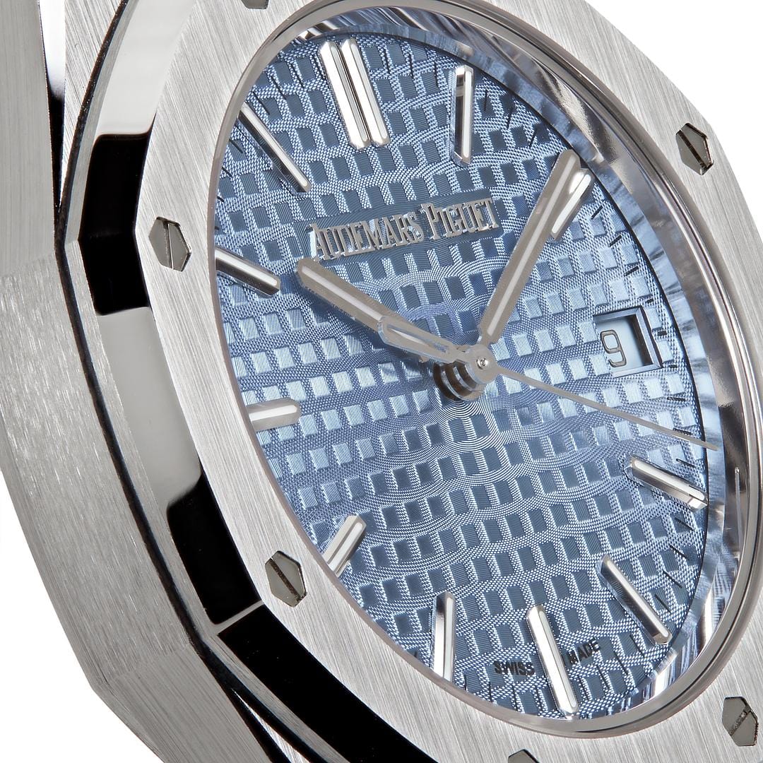 Audemars Piguet Royal Oak 15550ST.OO.1356ST.04 Selfwinding '50th Anniversary' Stainless Steel Ice Blue Dial (2022) - Premium Luxury Product
