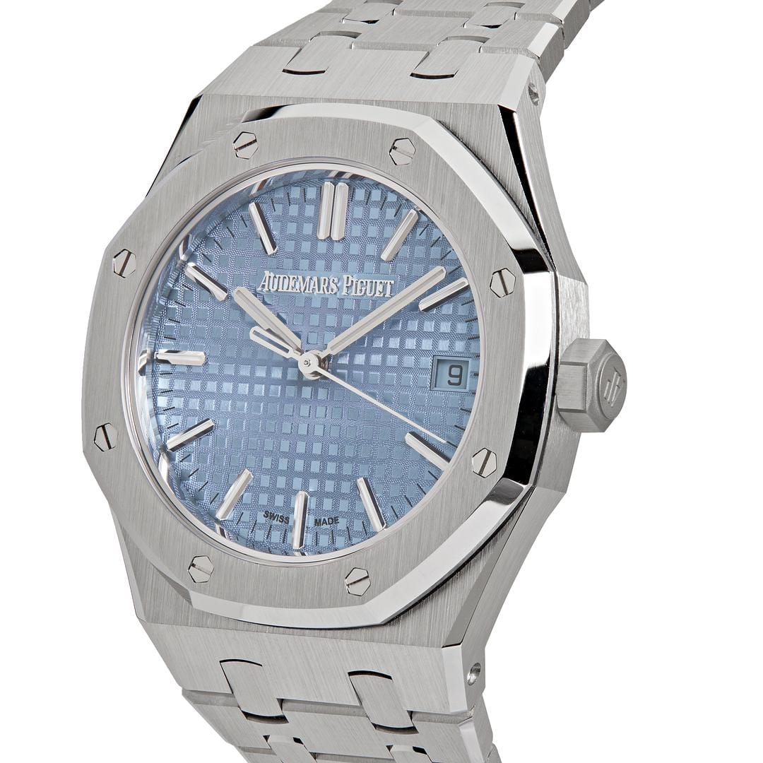 Audemars Piguet Royal Oak 15550ST.OO.1356ST.08 Stainless Steel  Blue Dial (2024) - Premium Luxury Product