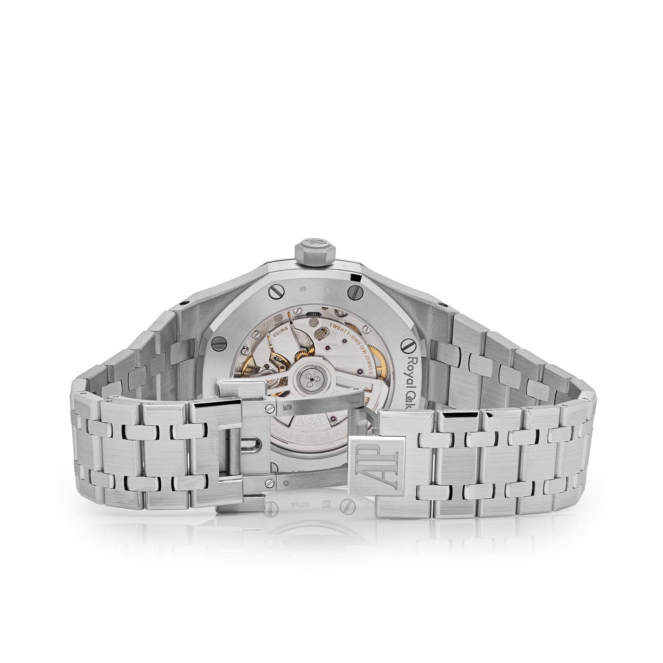 Audemars Piguet Royal Oak 15551BC.ZZ.1356BC.02 White Gold Purple Dial Diamond Bezel Special Edition (2023) - Premium Luxury Product