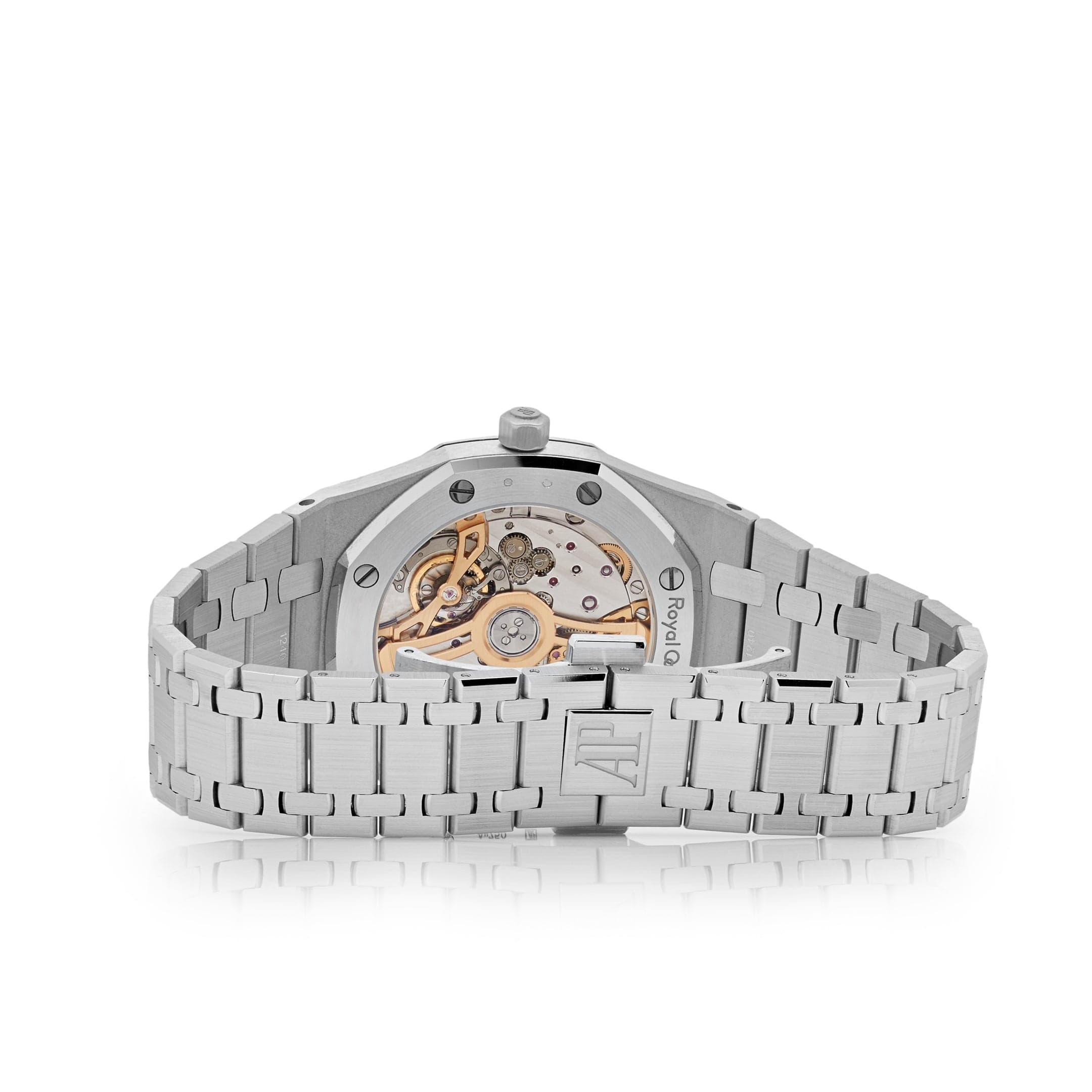 Audemars Piguet Royal Oak 16202BC.OO.1240BC.02 'Jumbo' Extra-Thin White Gold Grainy Blue Dial (2024) - Premium Luxury Product