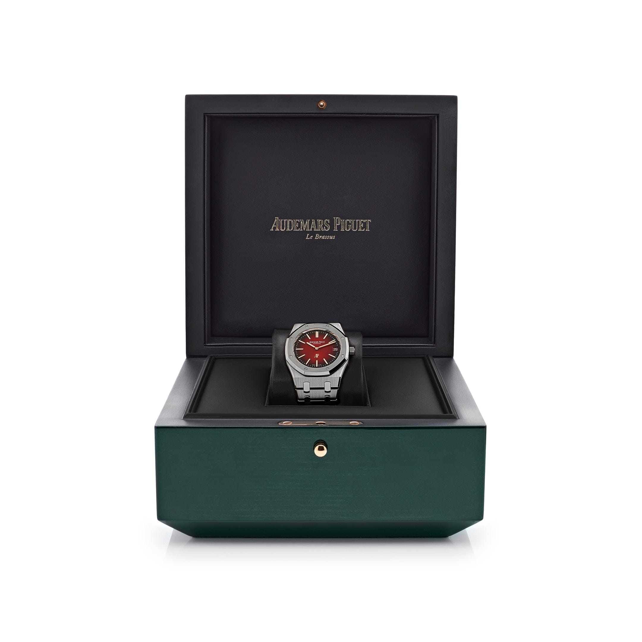 Audemars Piguet Royal Oak 16202XT.OO.1240XT.01 'Jumbo' Extra-Thin Titanium Burgundy Dial - Premium Luxury Product