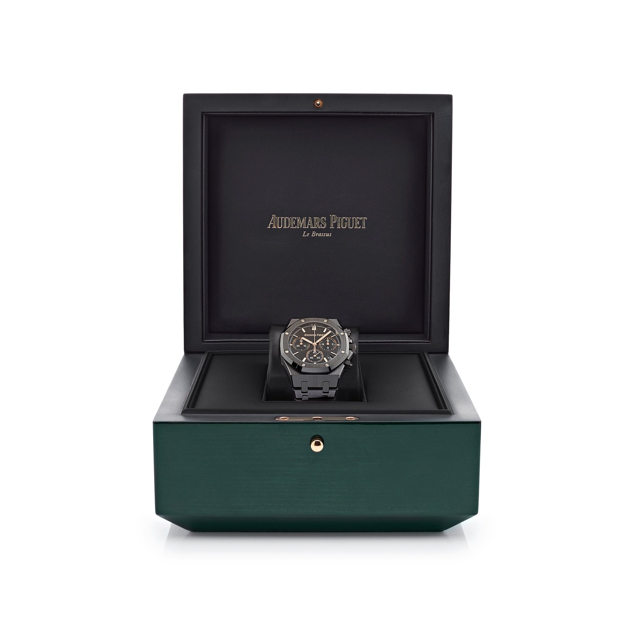 Audemars Piguet Royal Oak 26240CE.OO.1225CE.01 Selfwinding Chronograph '50th Anniversary' Black Ceramic - Premium Luxury Product