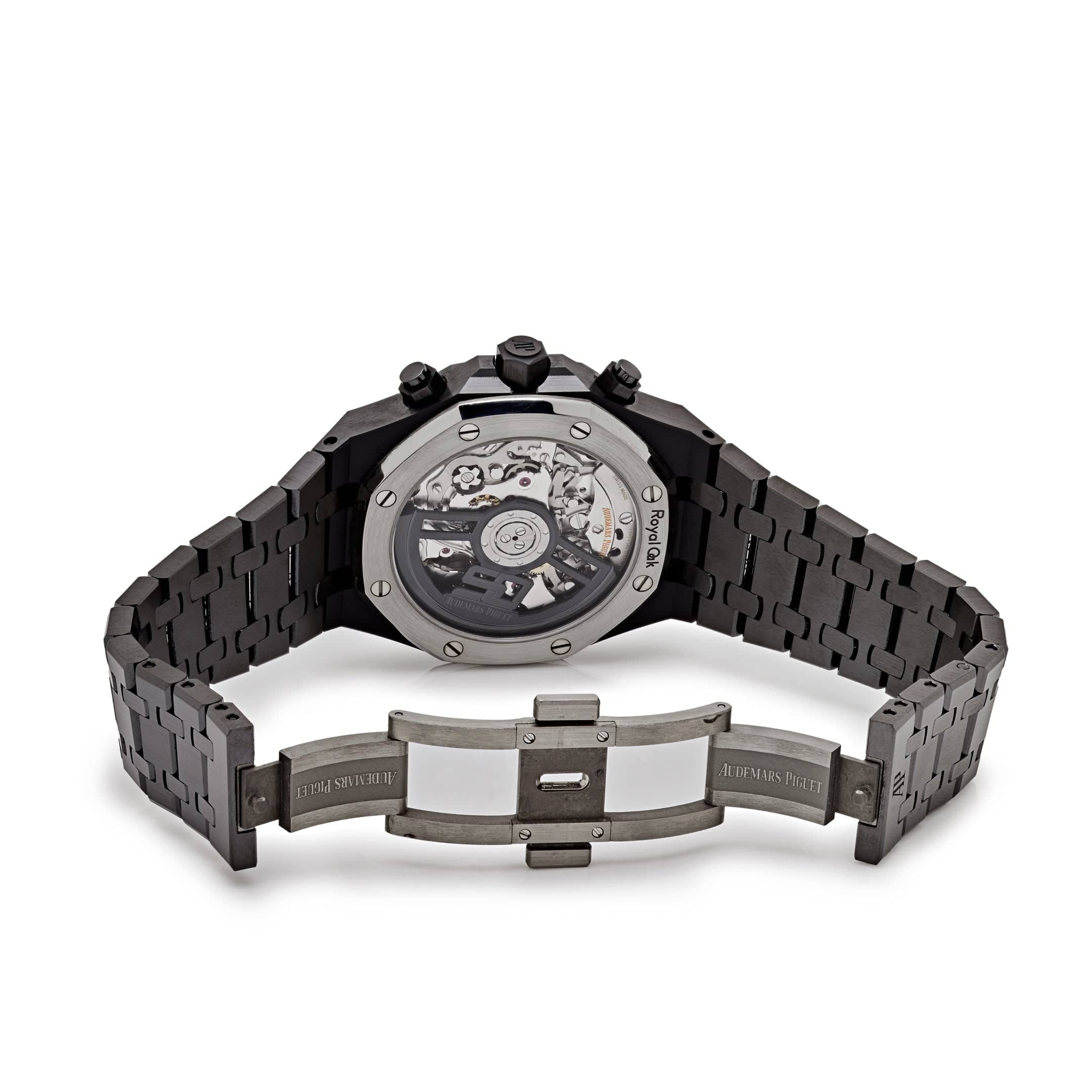 Audemars Piguet Royal Oak 26240CE.OO.1225CE.01 Selfwinding Chronograph '50th Anniversary' Black Ceramic - Premium Luxury Product