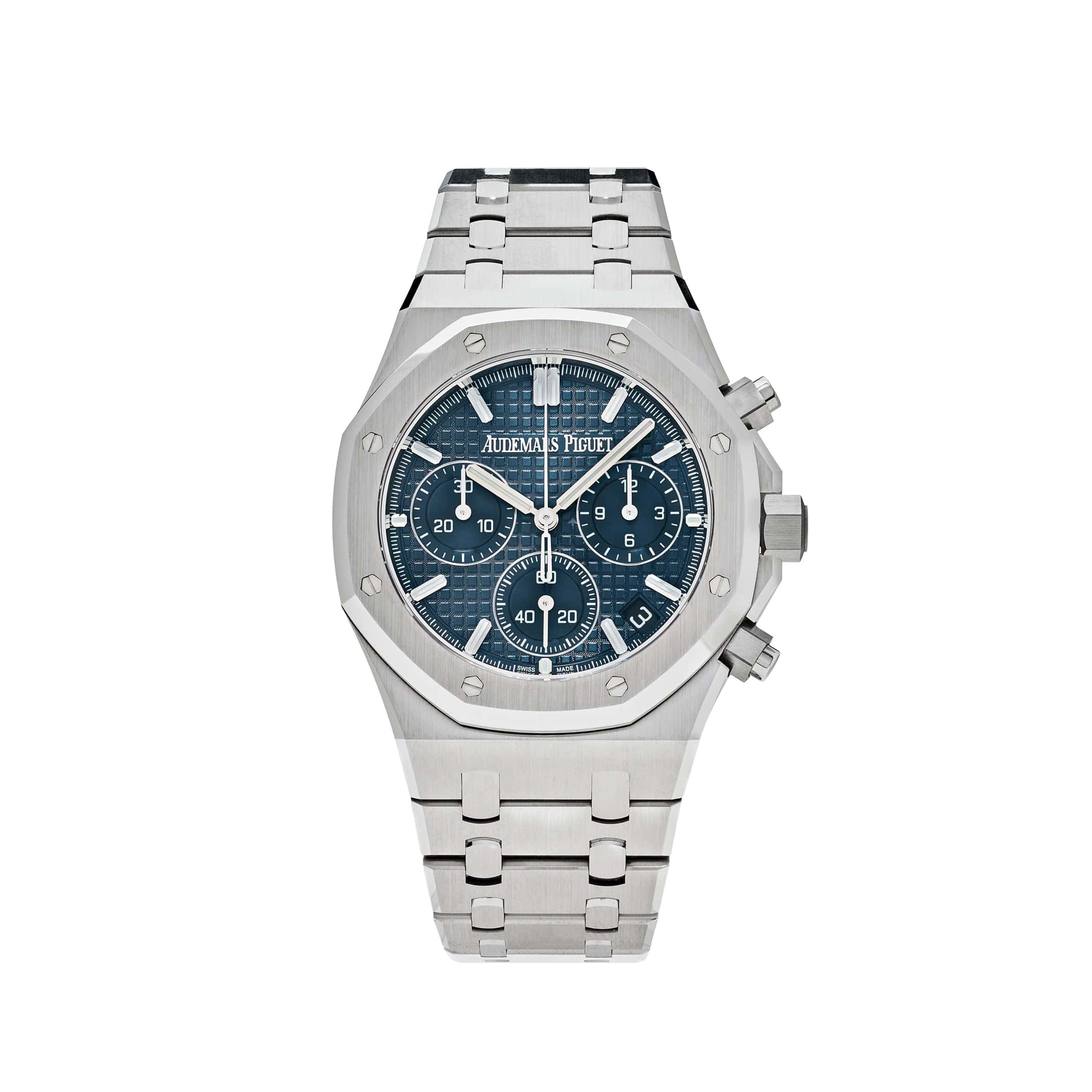 Audemars Piguet Royal Oak 26240ST.OO.1320ST.05 Selfwinding Chronograph Steel Blue Dial (2023) - Premium Luxury Product