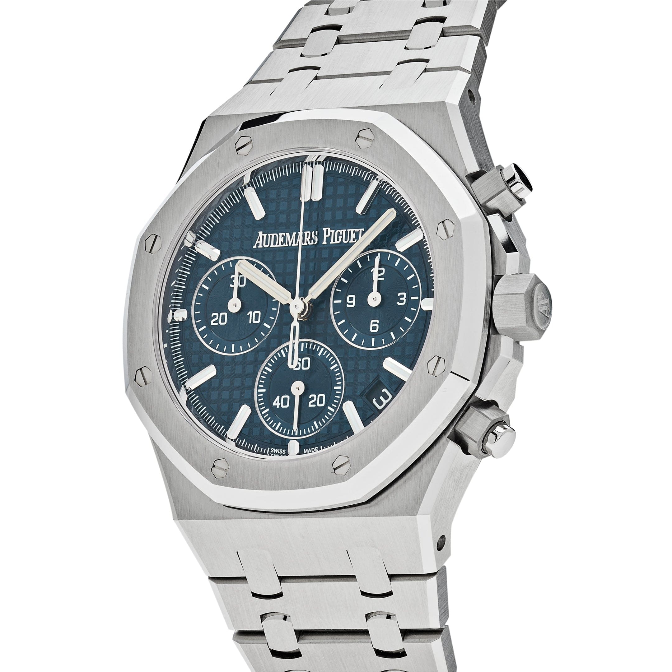 Audemars Piguet Royal Oak 26240ST.OO.1320ST.05 Selfwinding Chronograph Steel Blue Dial (2023) - Premium Luxury Product