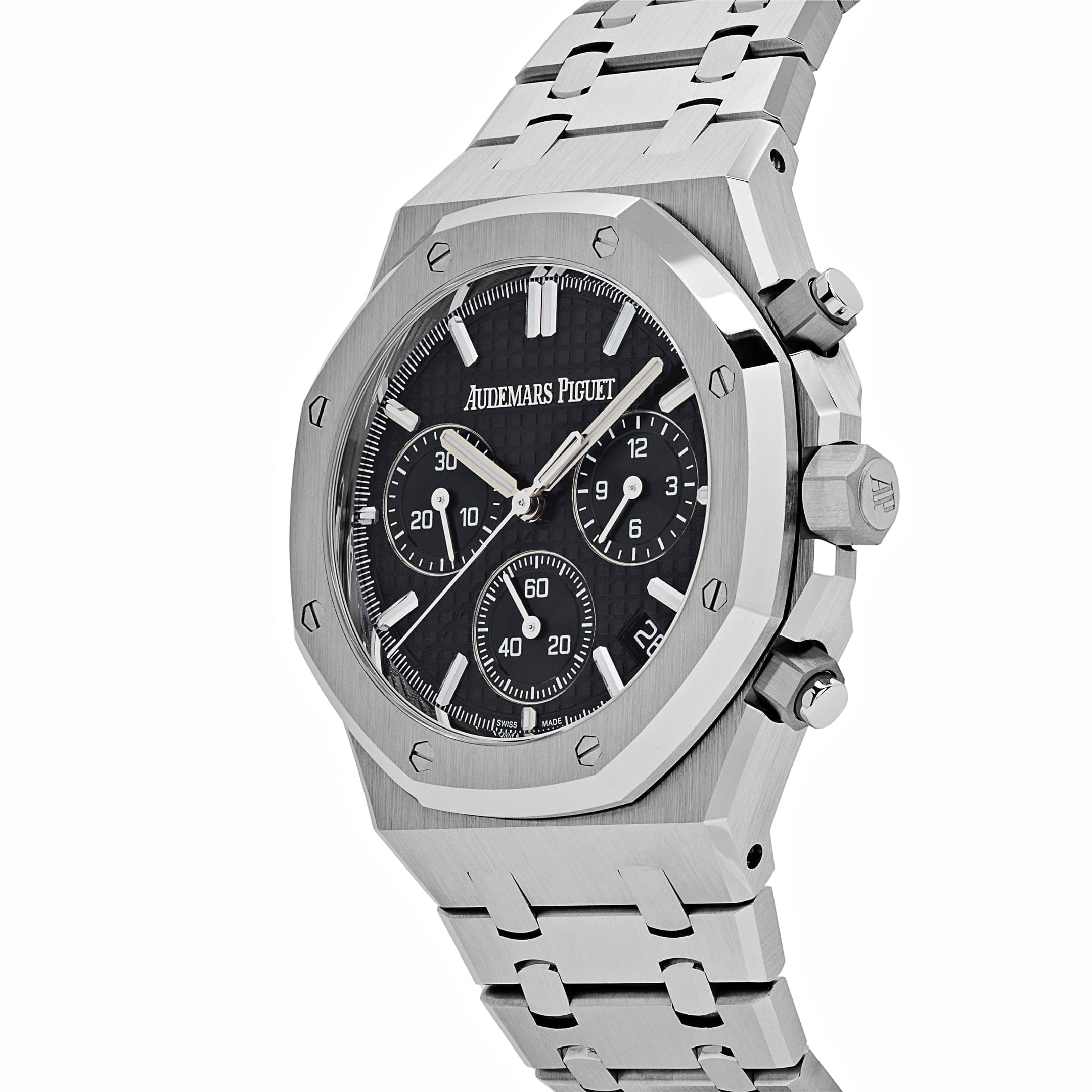 Audemars Piguet Royal Oak 26240ST.OO.1320ST.06 Selfwinding Chronograph Stainless Steel Black Dial (2022) - Premium Luxury Product