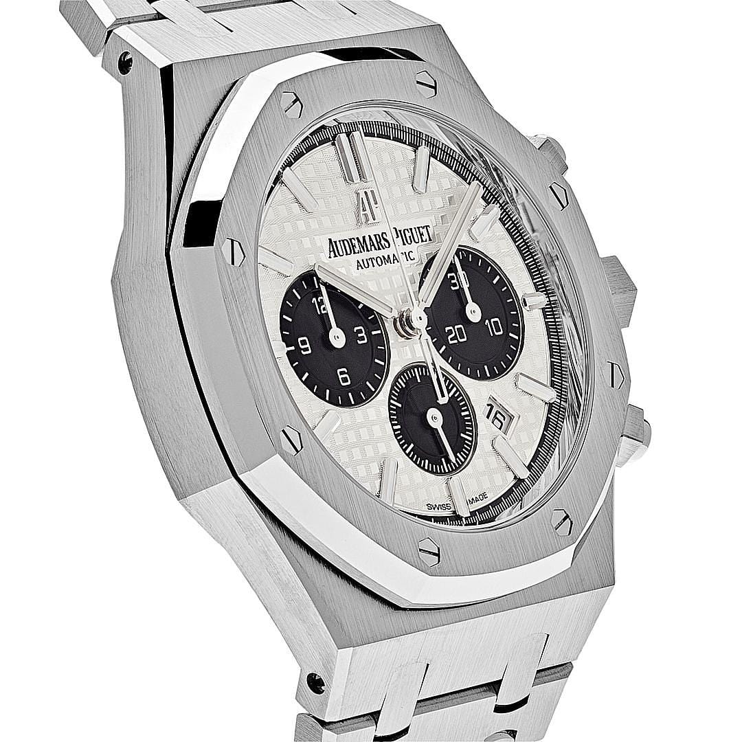 Audemars Piguet Royal Oak 26331ST.OO.1220ST.03 Selfwinding Chronograph Stainless Steel White Dial (2017) - Premium Luxury Product