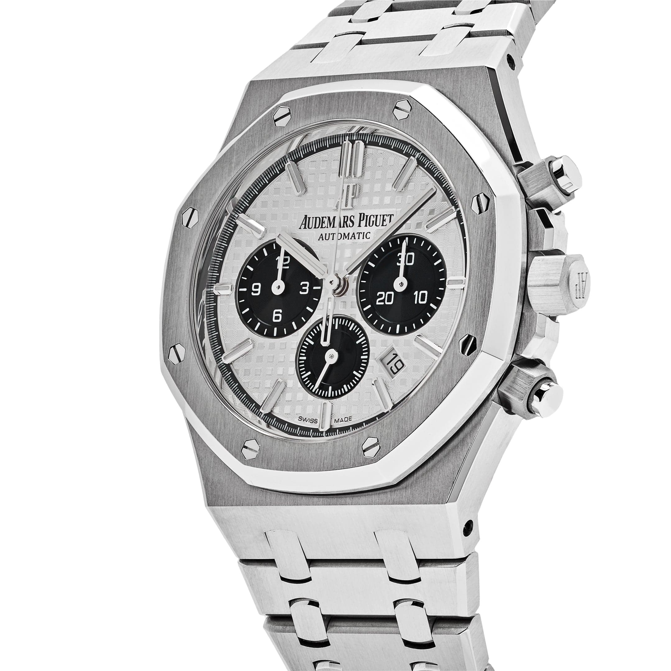 Audemars Piguet Royal Oak 26331ST.OO.1220ST.03 Selfwinding Chronograph Stainless Steel White Dial (2020) - Premium Luxury Product