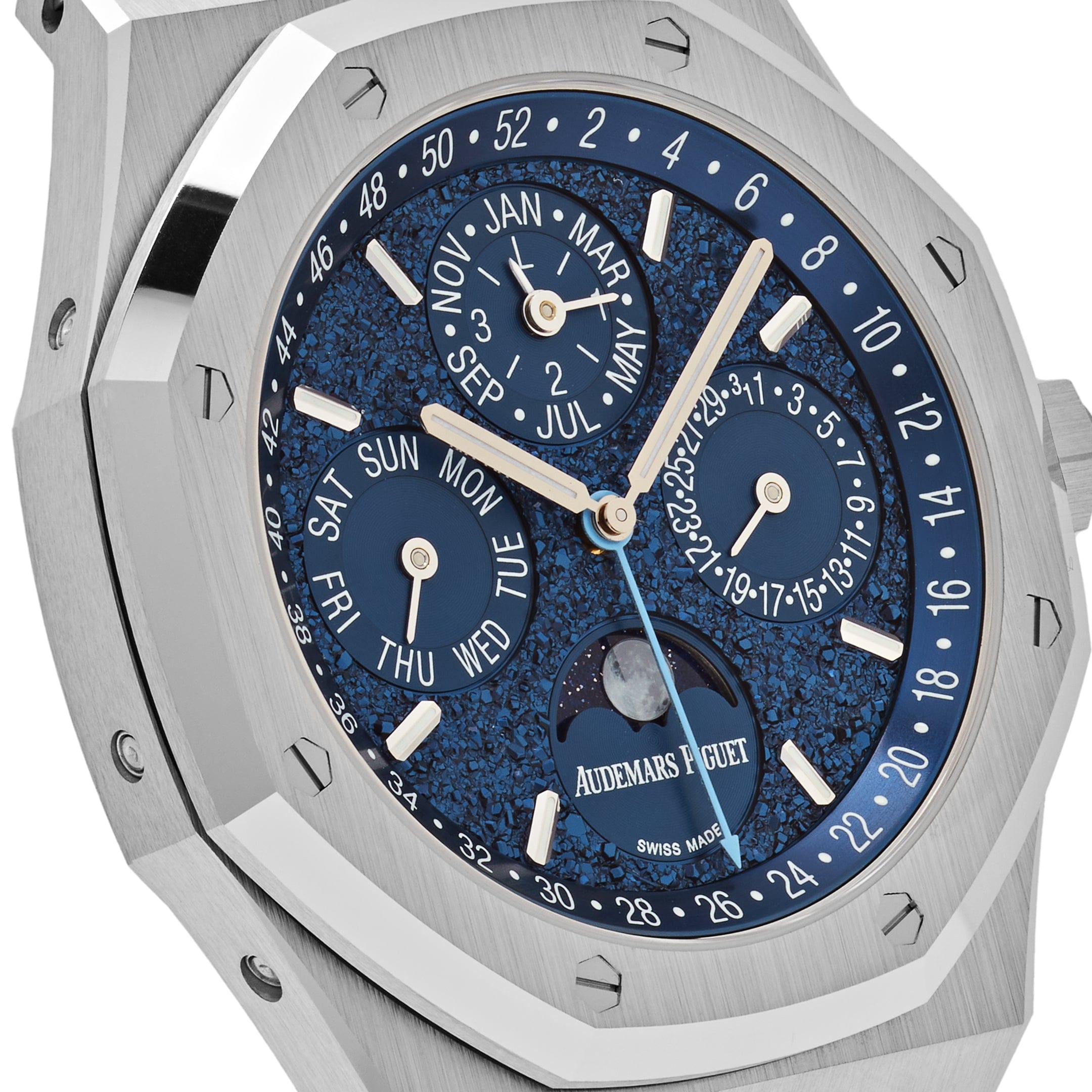 Audemars Piguet Royal Oak 26574BC.OO.1220BC.02 'John Mayer' Perpetual Calendar Blue Dial Limited Edition (2024) - Premium Luxury Product