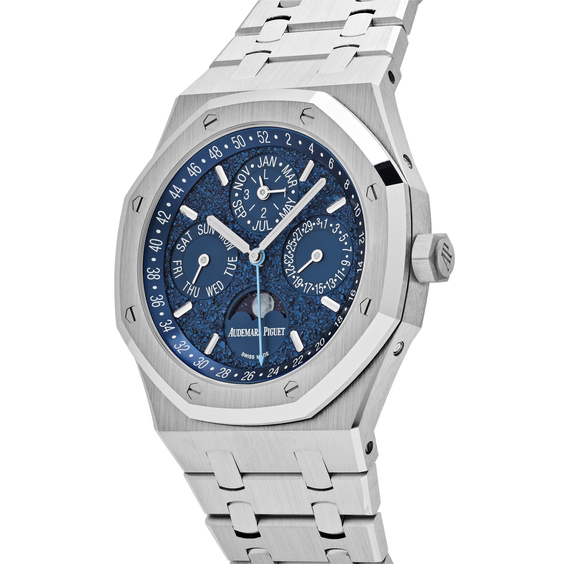 Audemars Piguet Royal Oak 26574BC.OO.1220BC.02 'John Mayer' Perpetual Calendar Blue Dial Limited Edition (2024) - Premium Luxury Product