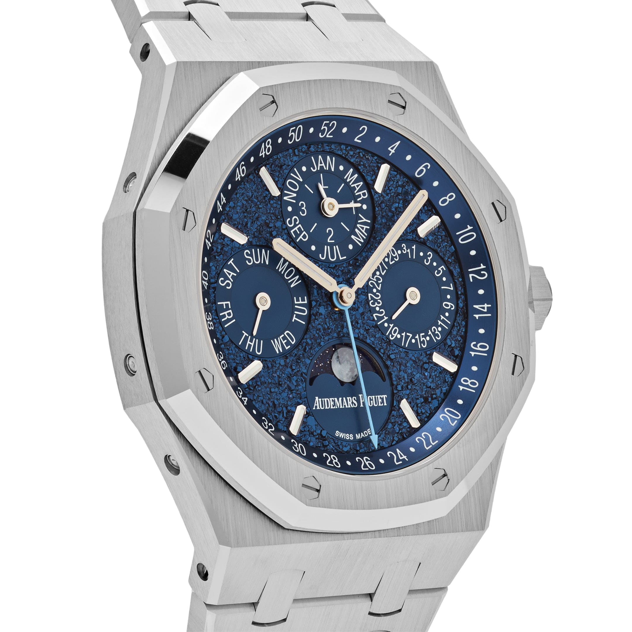 Audemars Piguet Royal Oak 26574BC.OO.1220BC.02 'John Mayer' Perpetual Calendar Blue Dial Limited Edition (2024) - Premium Luxury Product