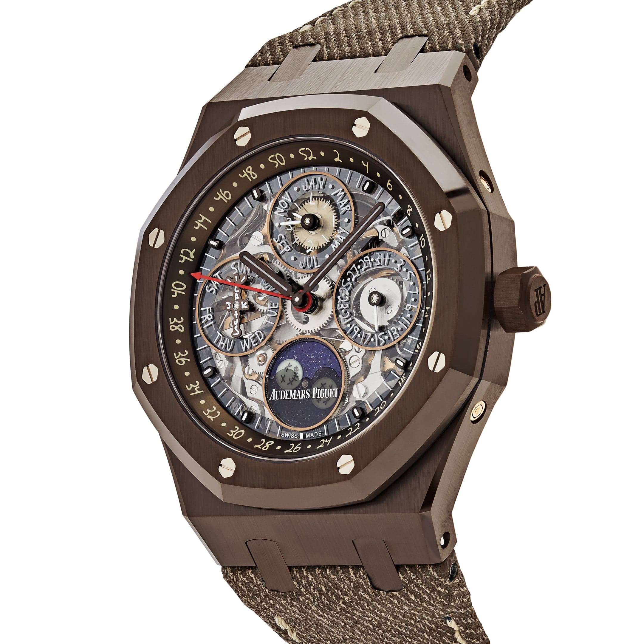 Audemars Piguet Royal Oak 26585CM.OO.D301VE.01 Travis Scott 'Cactus Jack' Perpetual Calendar Limited Edition - Premium Luxury Product