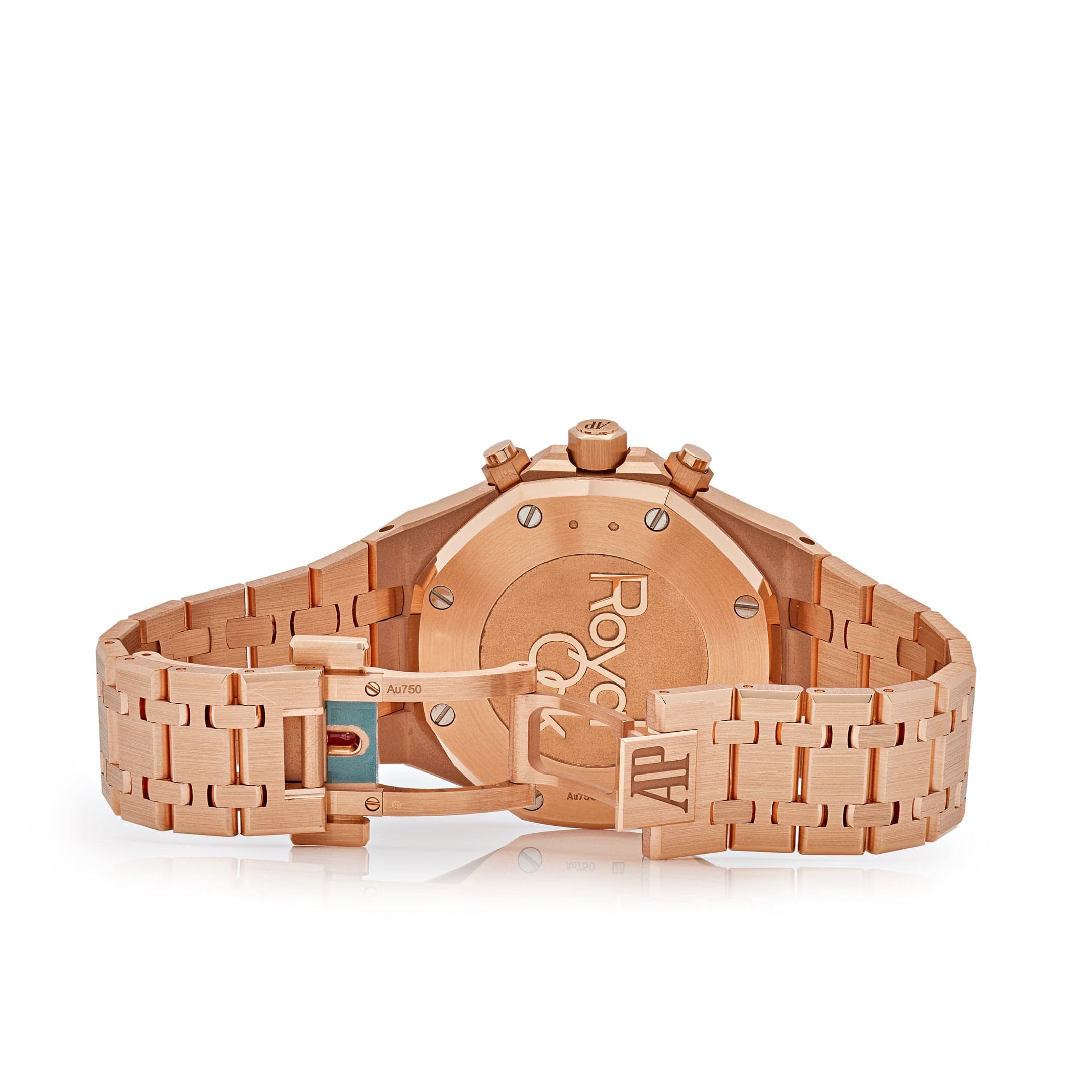Audemars Piguet Royal Oak 26715OR.ZZ.1356OR.01 Selfwinding Chronograph Rose Gold Diamond Bezel (2022) - Premium Luxury Product