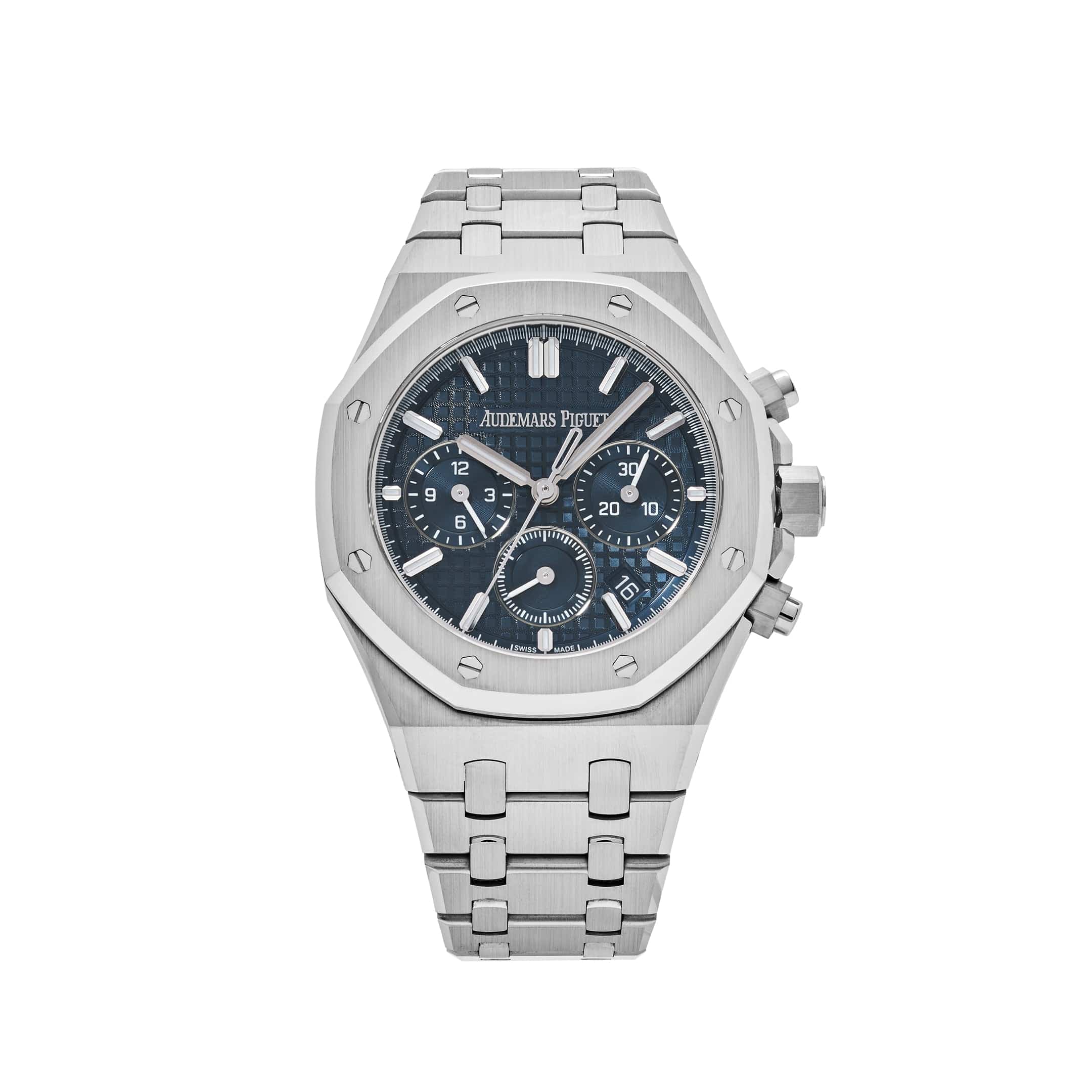 Audemars Piguet Royal Oak 26715ST.OO.1356ST.01 Selfwinding Chronograph Stainless Steel Blue Dial - Premium Luxury Product